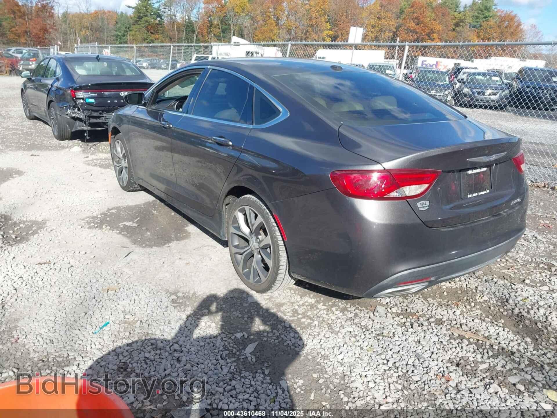 2015 CHRYSLER 200 - VIN: 1C3CCCCG2FN620119 - Фото 3
