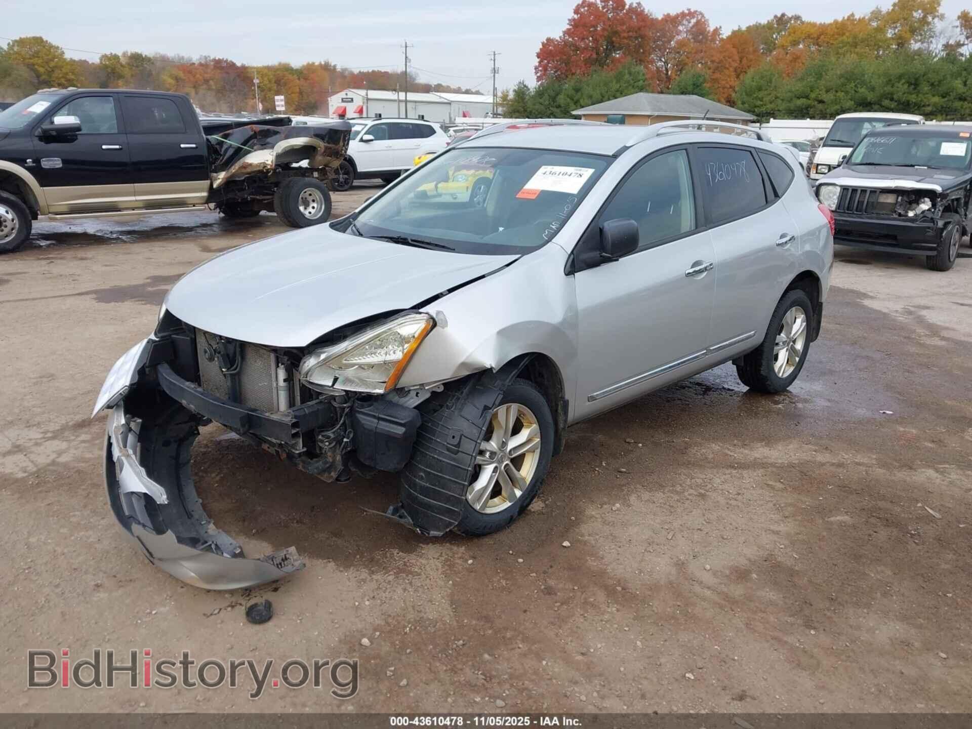 2015 NISSAN ROGUE SELECT - VIN: JN8AS5MV2FW250481 - Фото 2