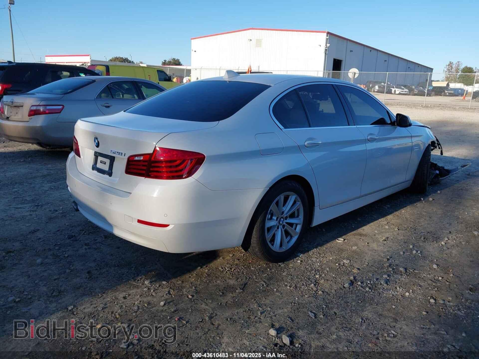 2016 BMW 528I - VIN: WBA5A5C58GG347937 - Фото 4