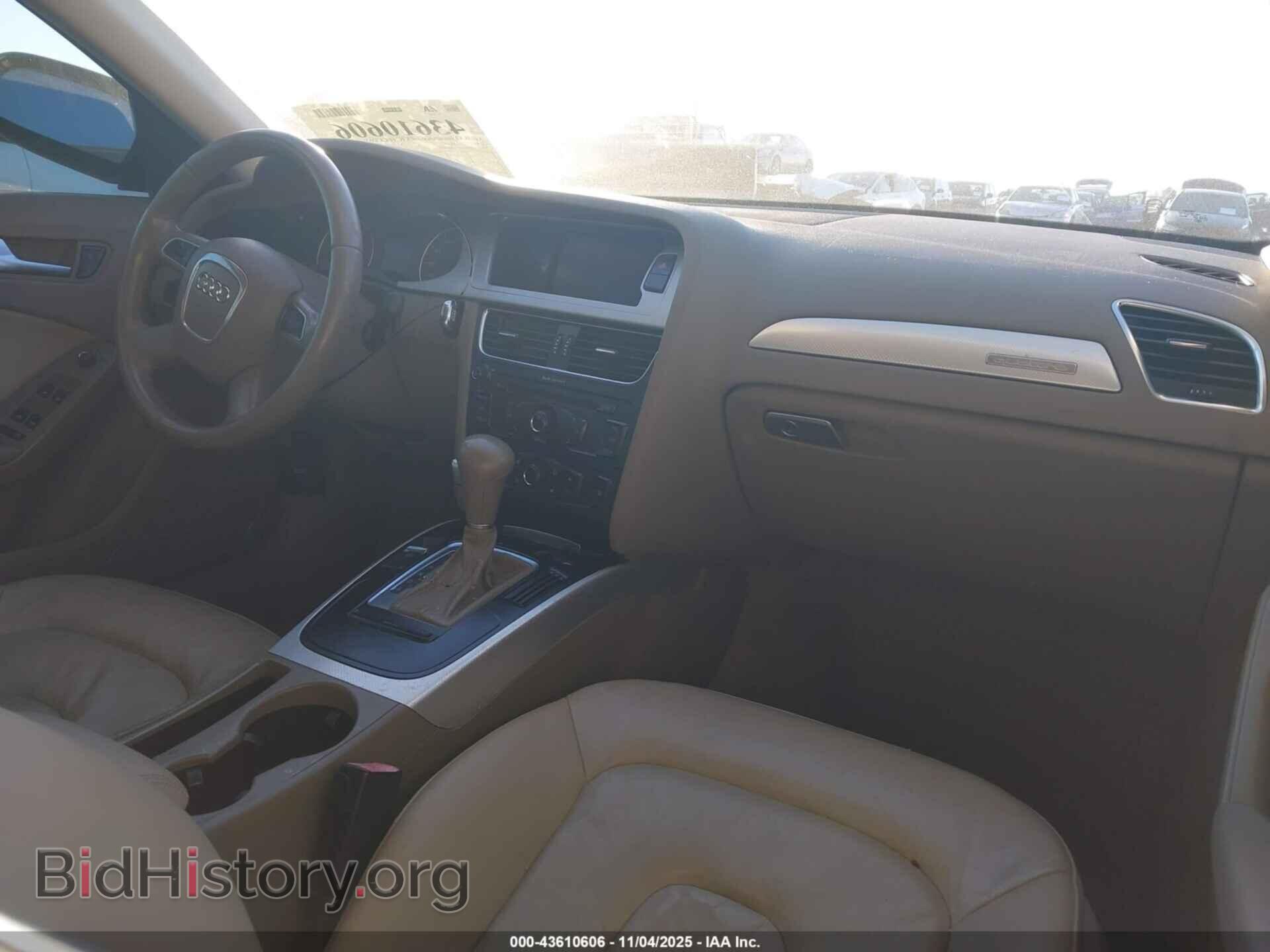 2010 AUDI A4 - VIN: WAUBFAFL3AN006648 - Фото 5