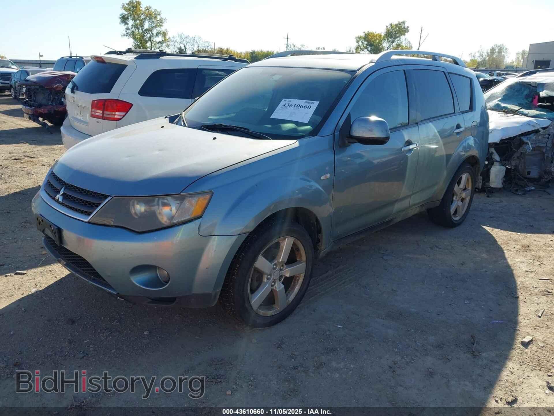 2007 MITSUBISHI OUTLANDER - VIN: JA4MT41X77Z600221 - Фото 2