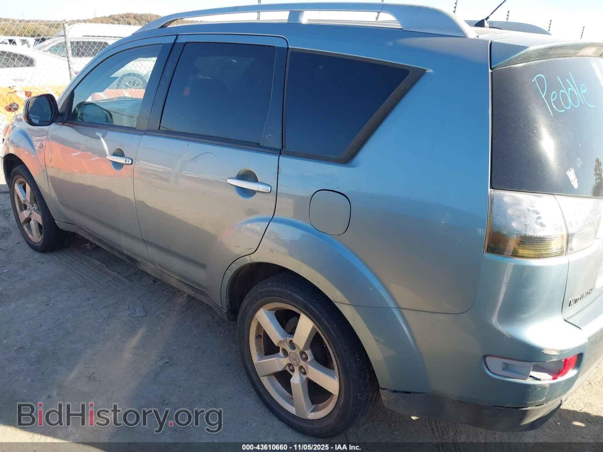 2007 MITSUBISHI OUTLANDER - VIN: JA4MT41X77Z600221 - Фото 3