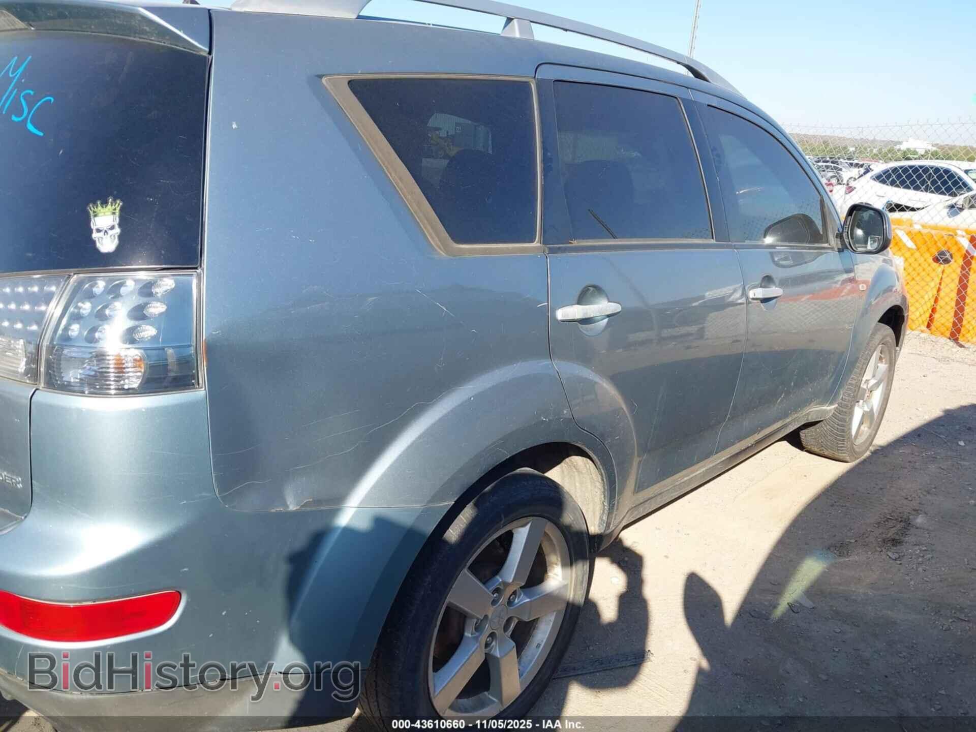 2007 MITSUBISHI OUTLANDER - VIN: JA4MT41X77Z600221 - Фото 4