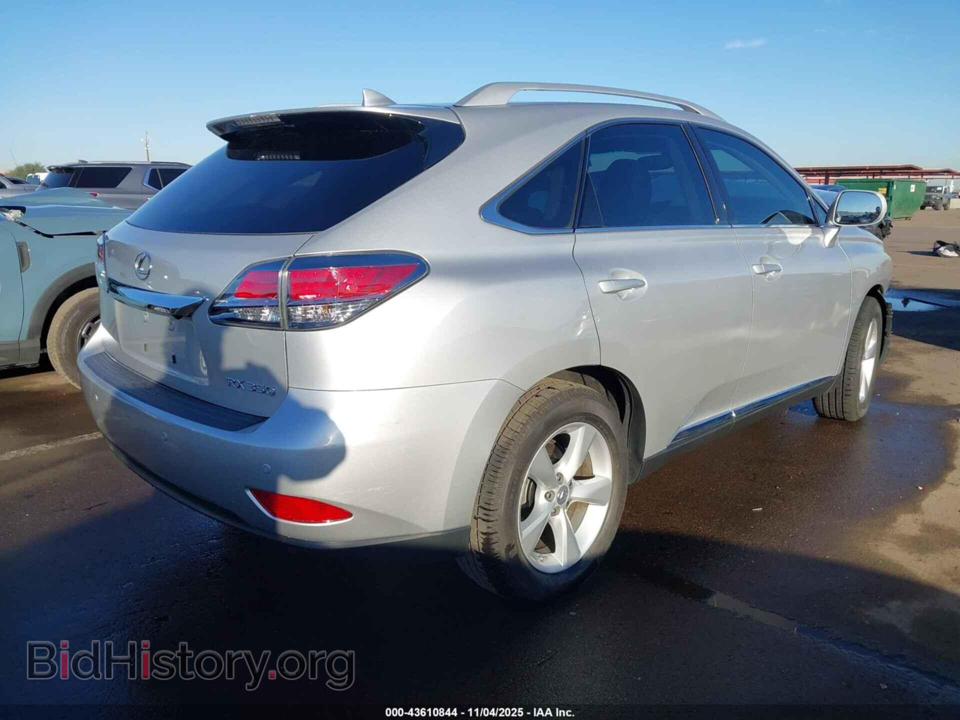 2015 LEXUS RX 350 - VIN: 2T2ZK1BA6FC160424 - Фото 4