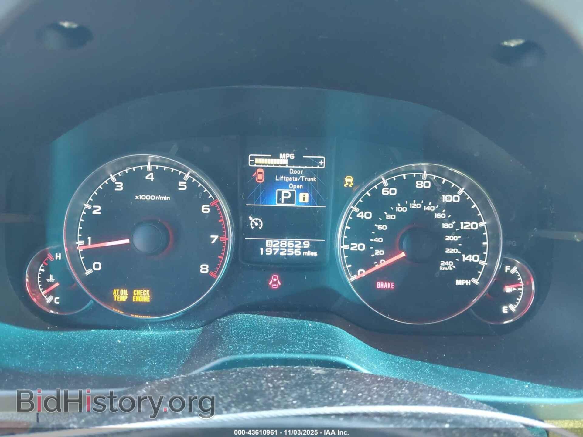 2014 SUBARU OUTBACK - VIN: 4S4BRBLC3E3325971 - Фото 7
