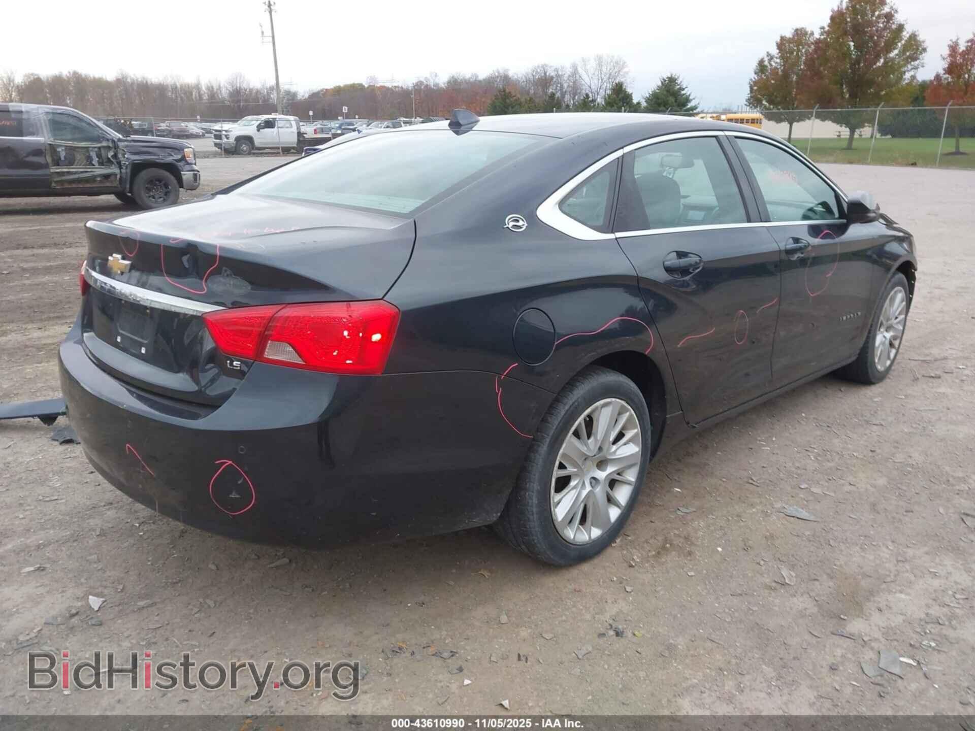 2014 CHEVROLET IMPALA - VIN: 2G11Y5SL3E9186379 - Фото 4