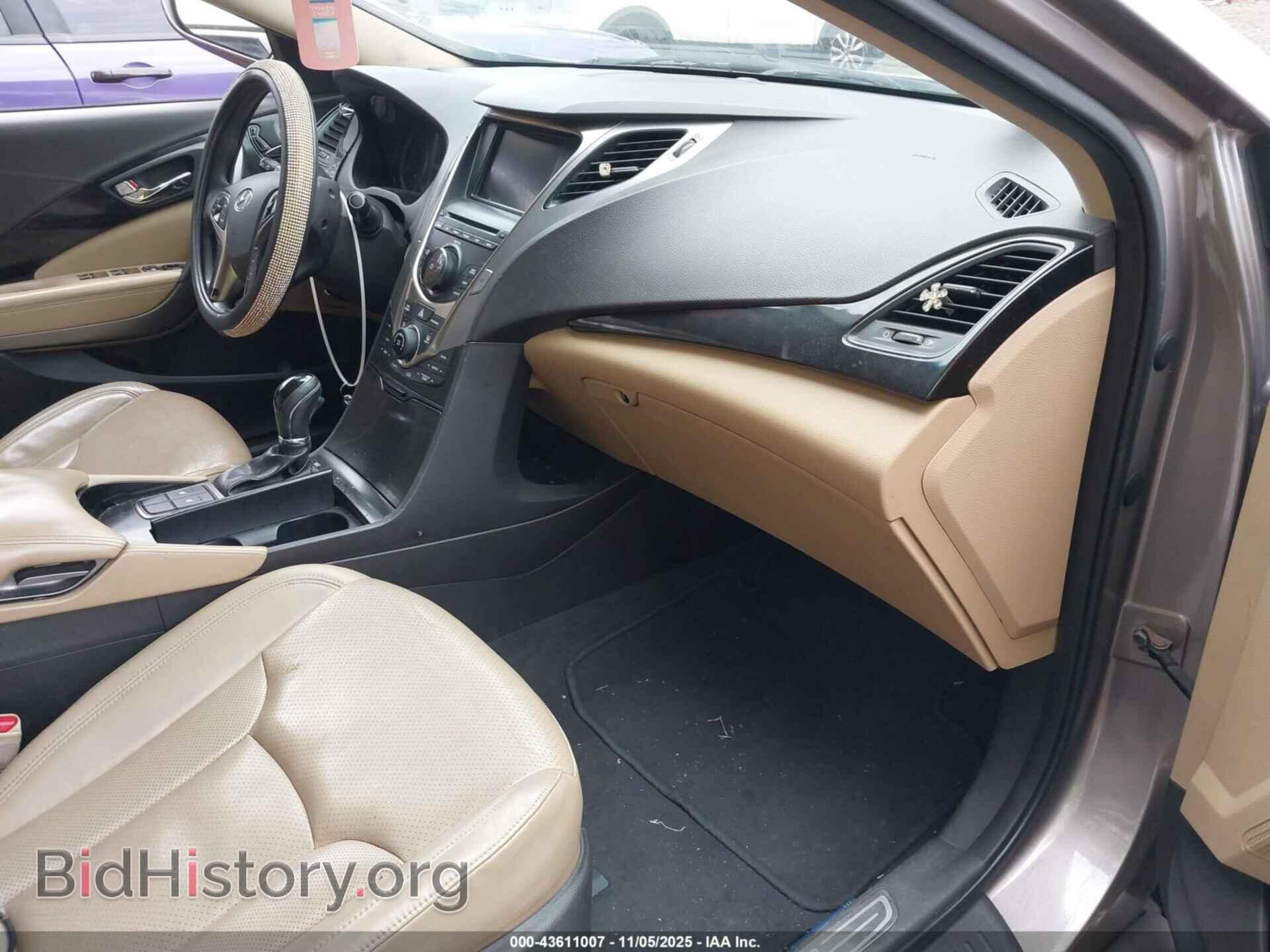2012 HYUNDAI AZERA - VIN: KMHFG4JGXCA122190 - Фото 5