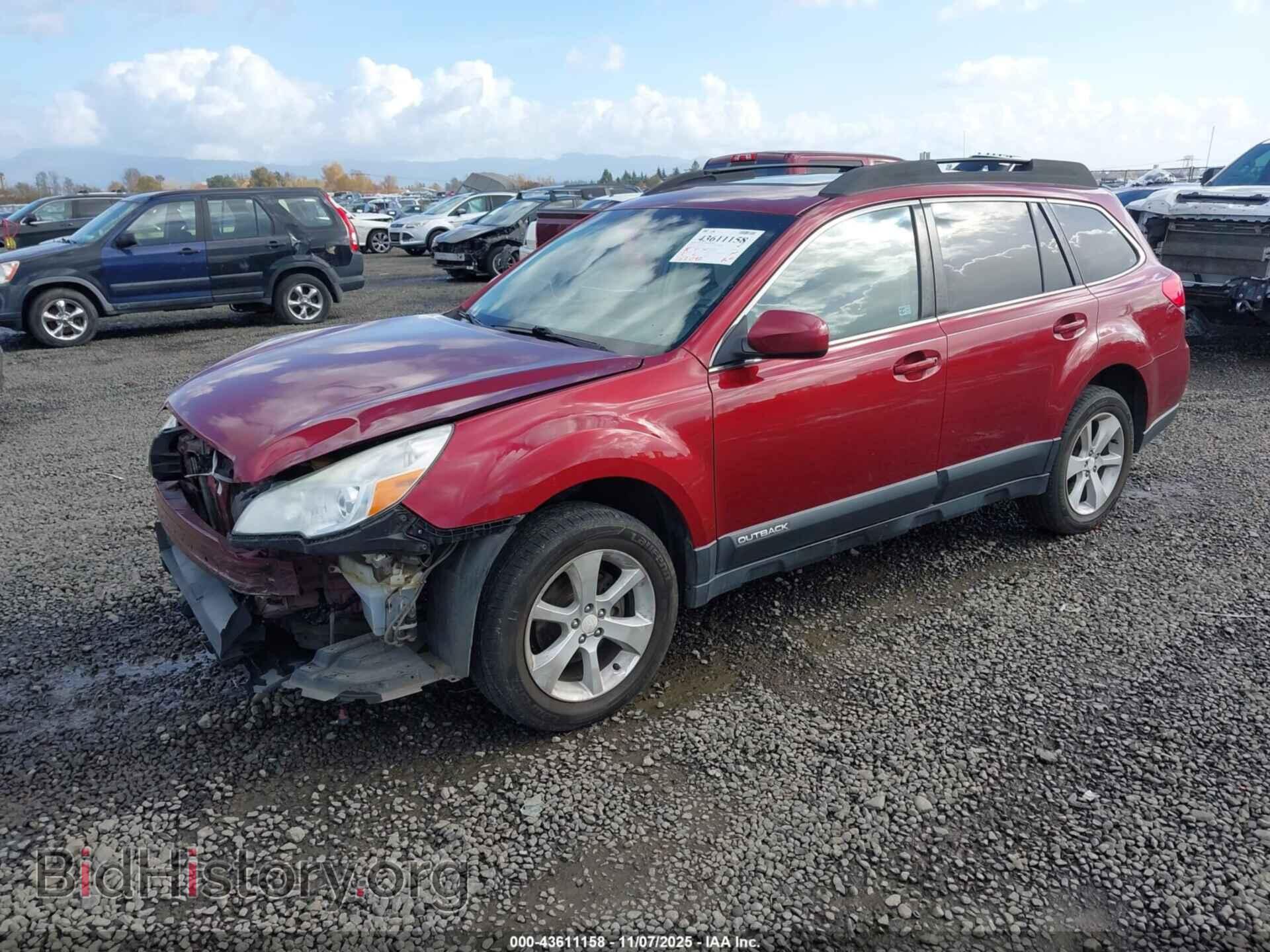 2014 SUBARU OUTBACK - VIN: 4S4BRBCC8E3254587 - Фото 2