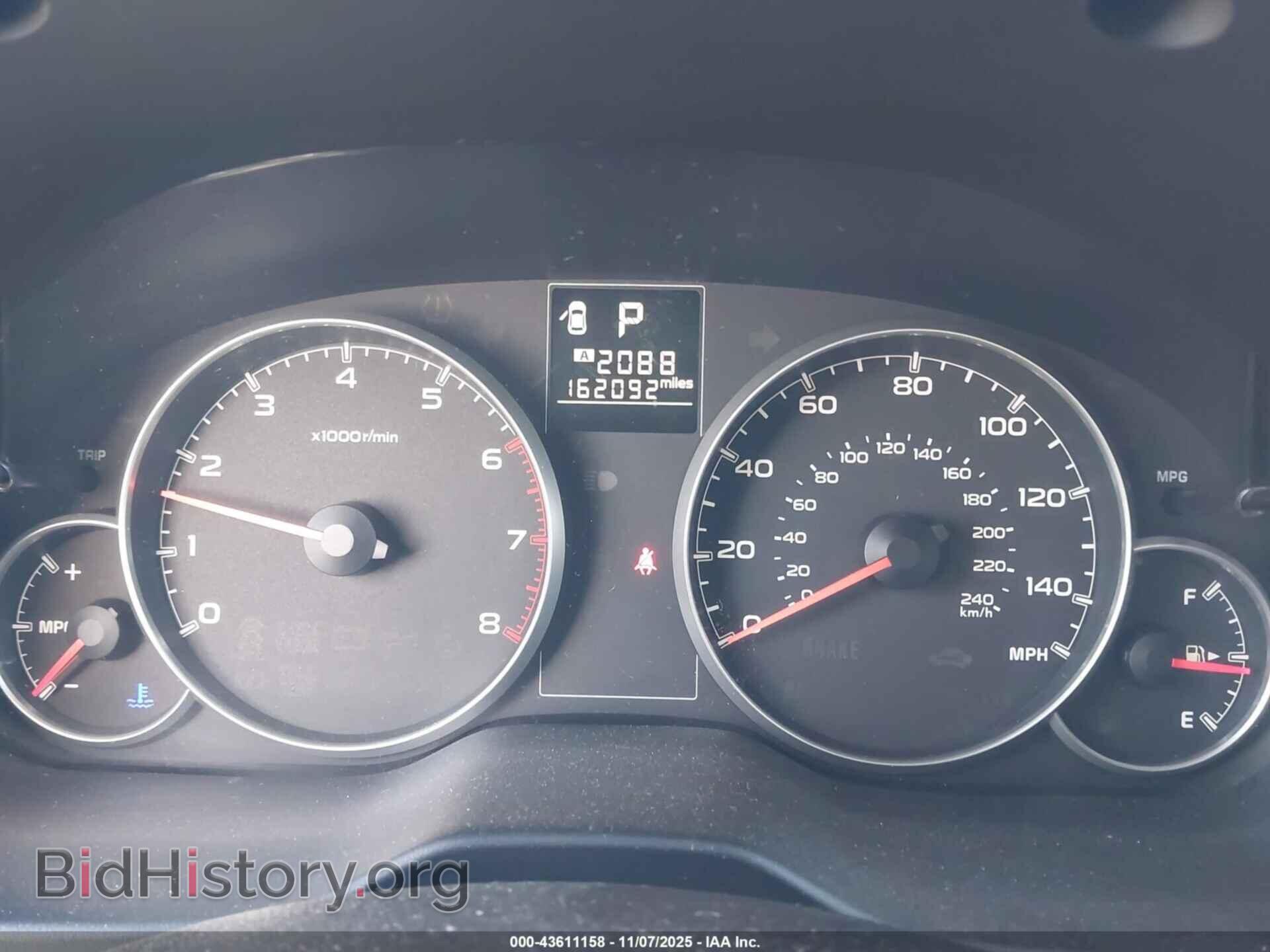 2014 SUBARU OUTBACK - VIN: 4S4BRBCC8E3254587 - Фото 7