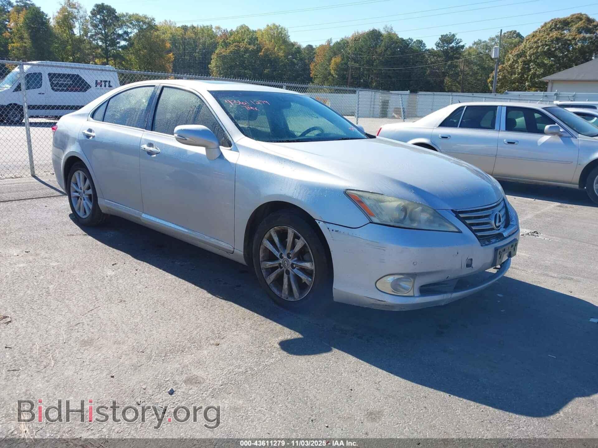 Photo JTHBK1EG1A2364141 - LEXUS ES 350 2010