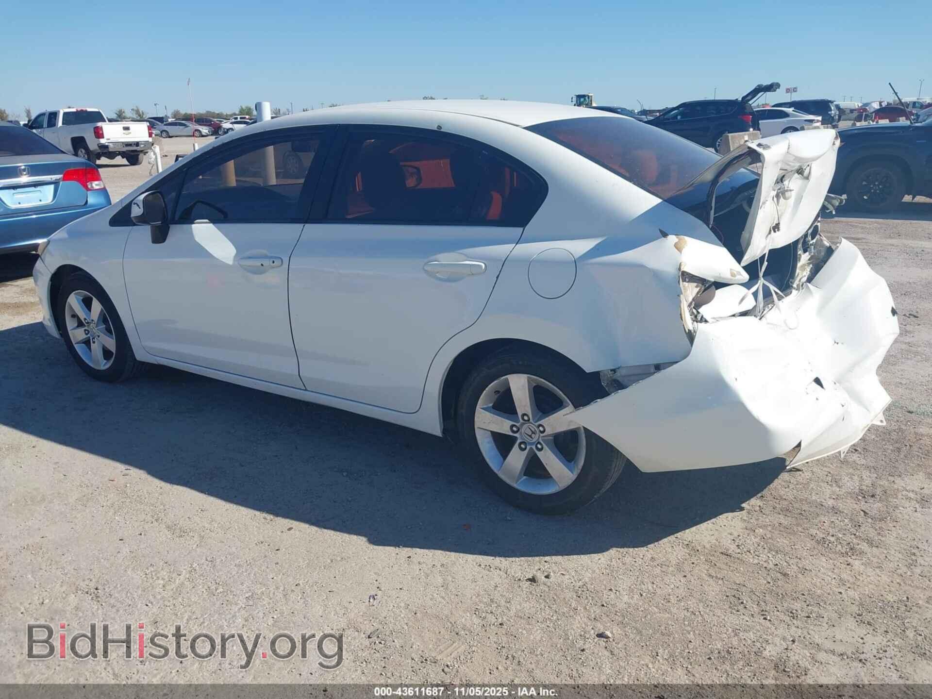 2012 HONDA CIVIC - VIN: 2HGFB2F58C8563365 - Фото 3
