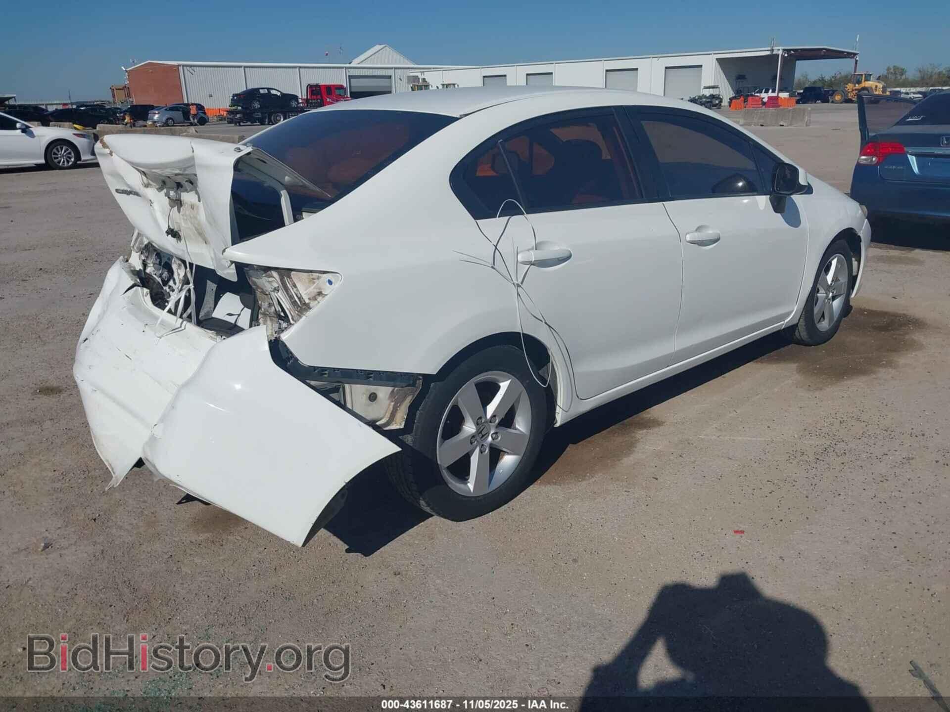 2012 HONDA CIVIC - VIN: 2HGFB2F58C8563365 - Фото 4