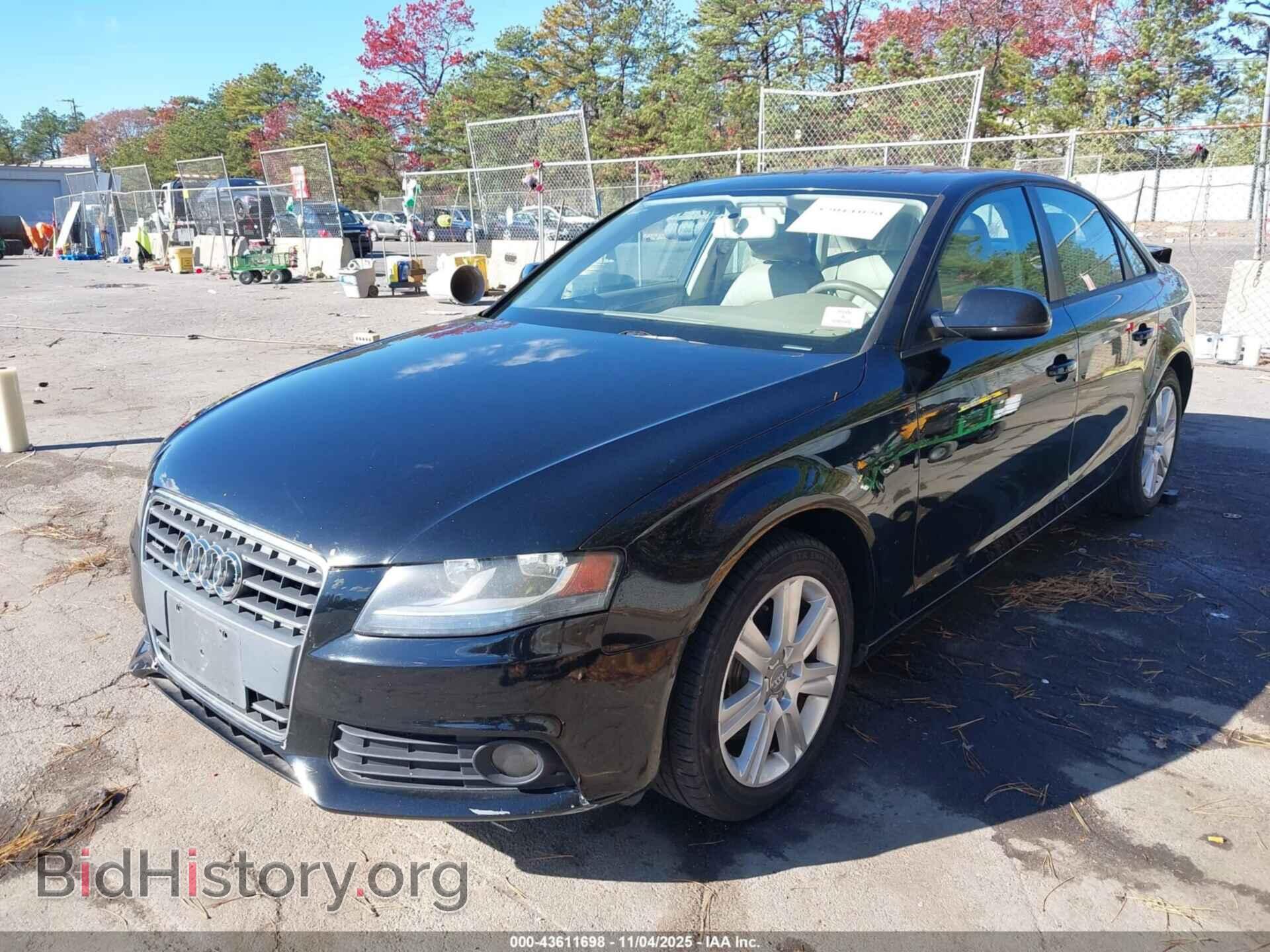 2011 AUDI A4 - VIN: WAUBFAFL3BN040977 - Photo 2
