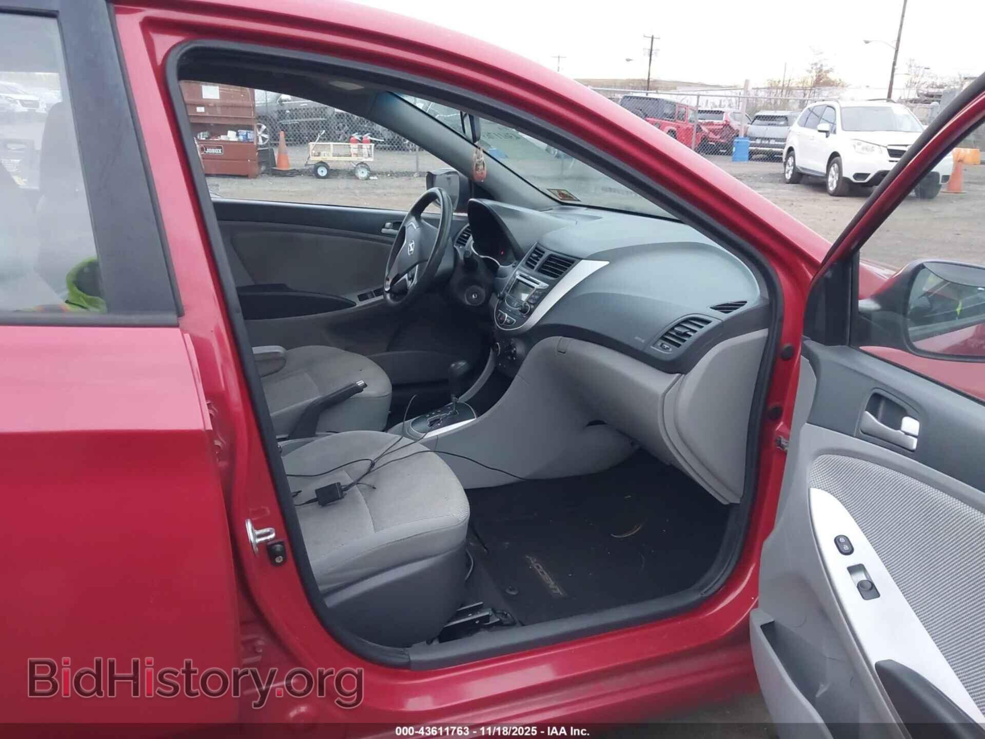 2012 HYUNDAI ACCENT - VIN: KMHCT5AE1CU043878 - Фото 5