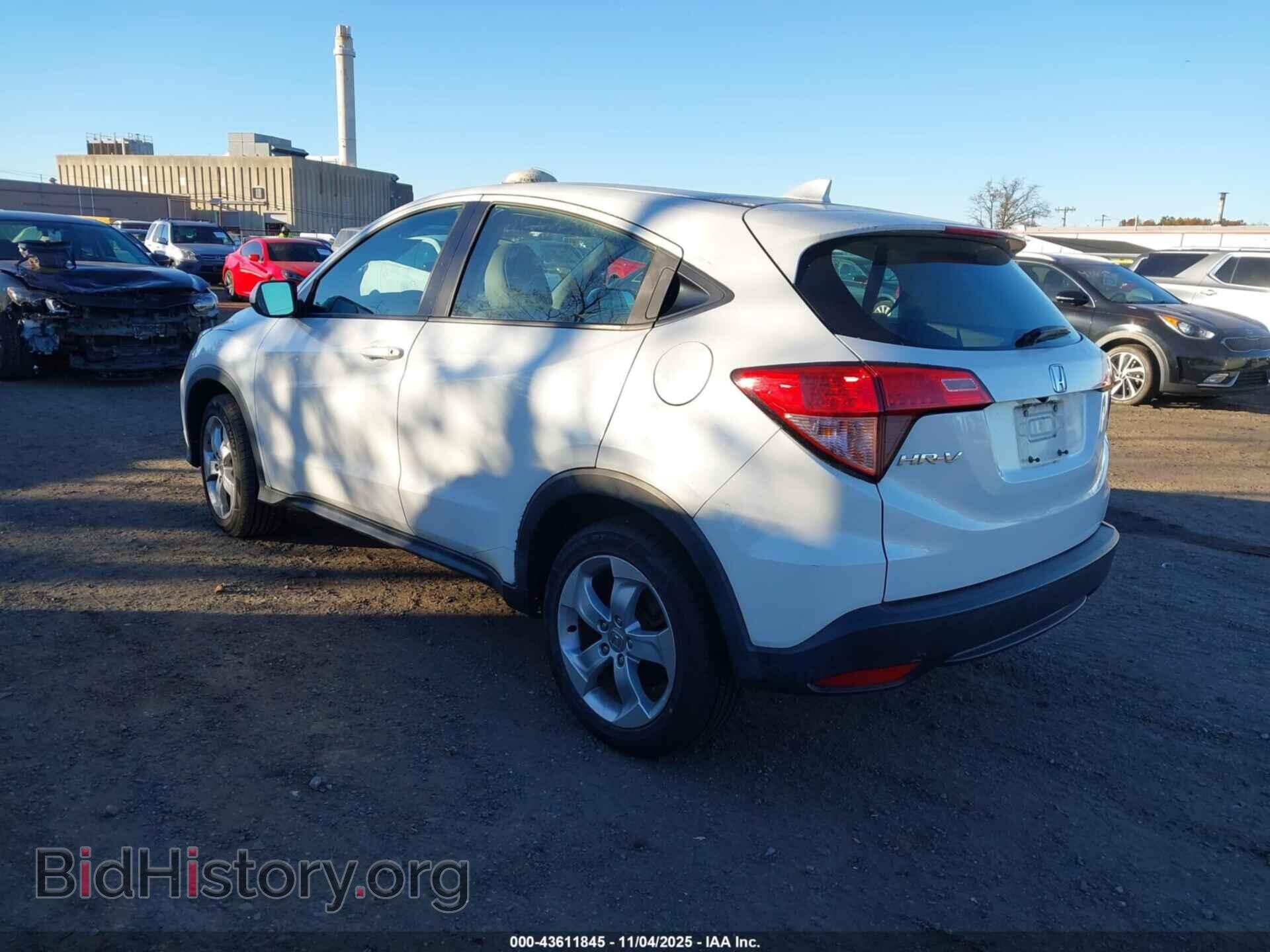 2016 HONDA HR-V - VIN: 3CZRU6H39GM745103 - Фото 3