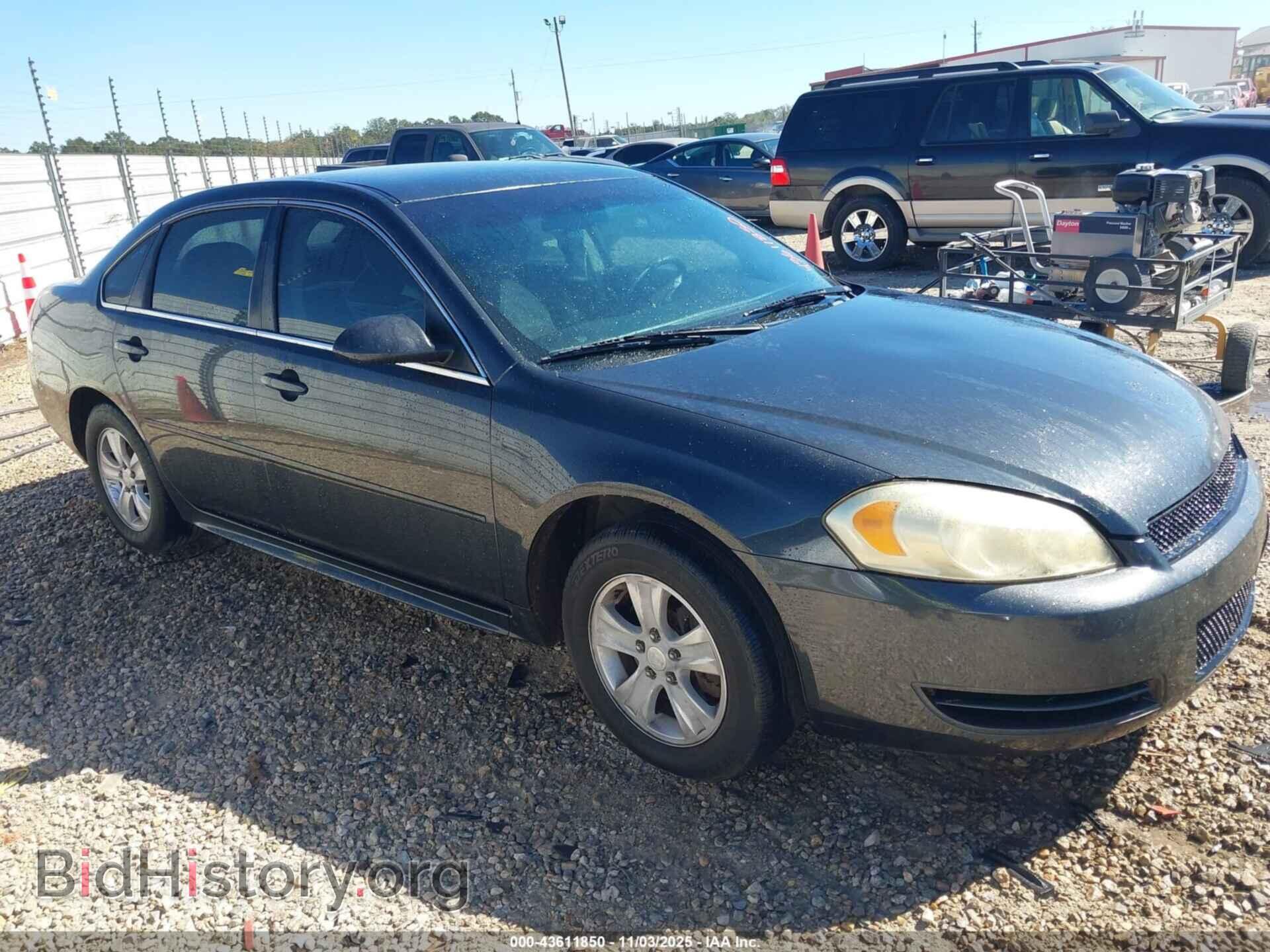 Photo 2G1WF5E30C1190943 - CHEVROLET IMPALA 2012