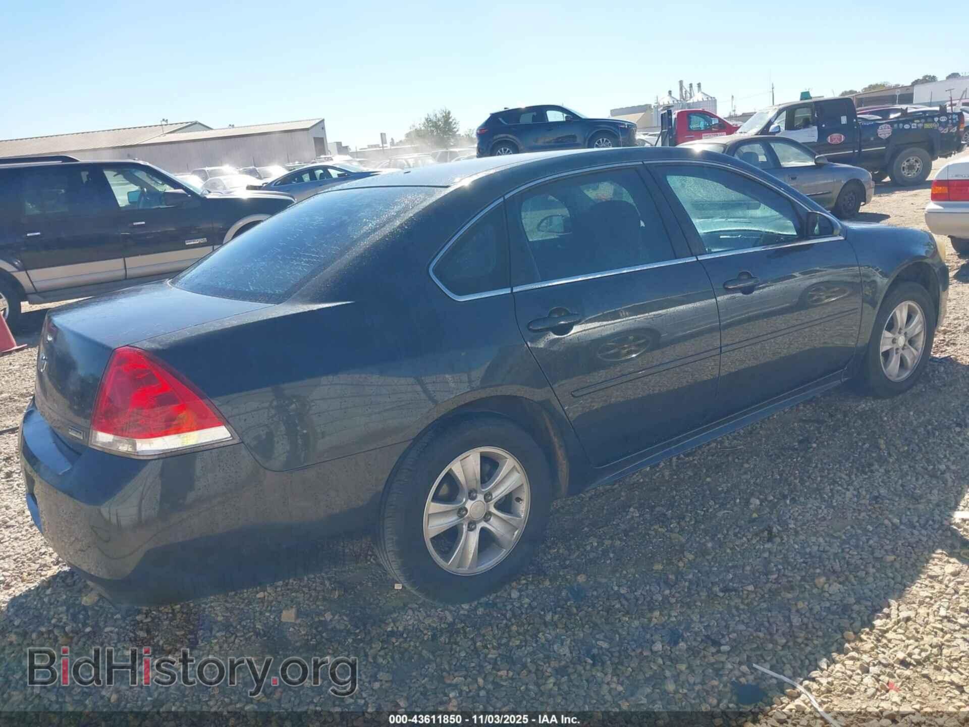 2012 CHEVROLET IMPALA - VIN: 2G1WF5E30C1190943 - Фото 4