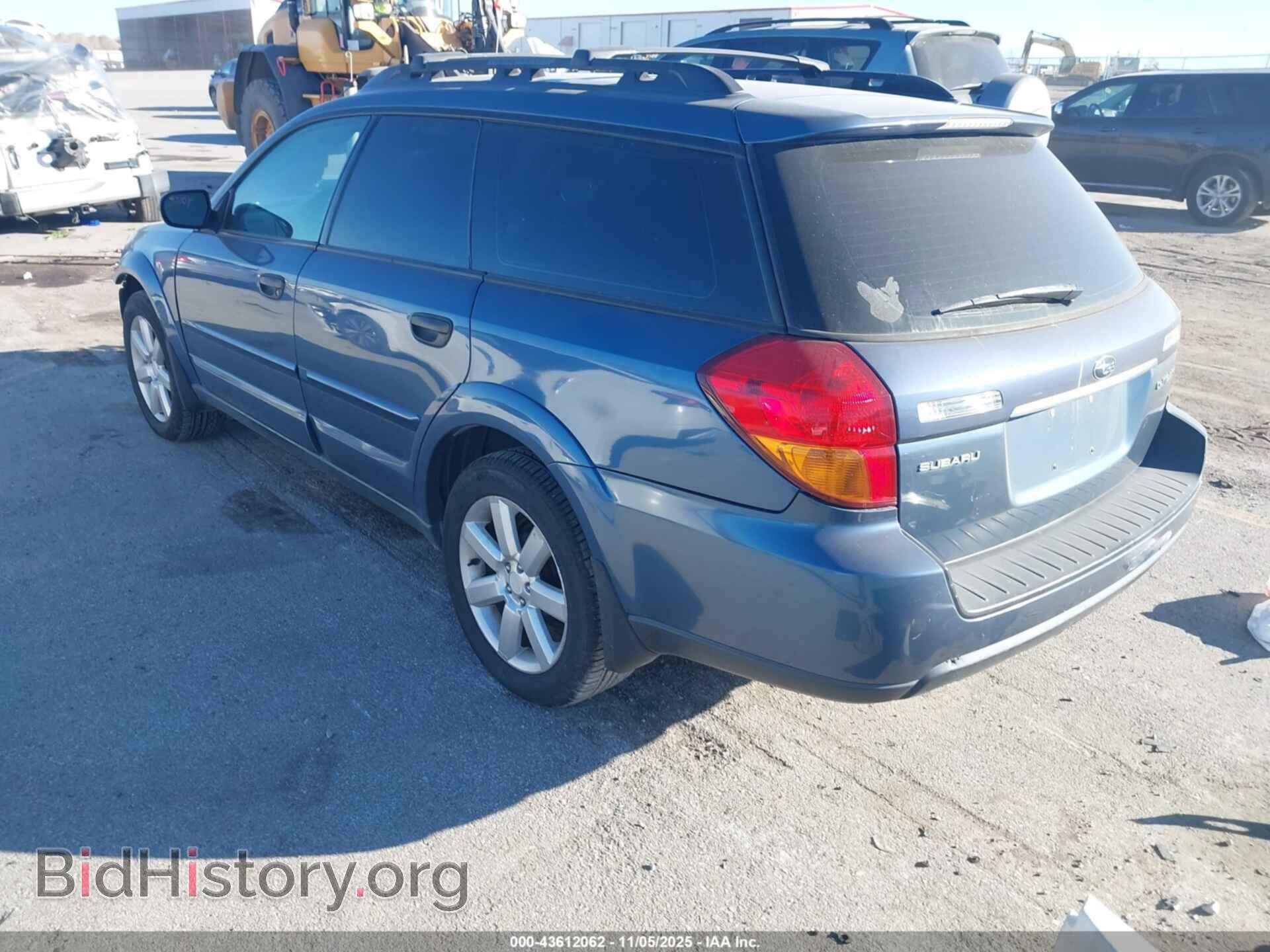 2006 SUBARU OUTBACK - VIN: 4S4BP61C367360357 - Фото 3