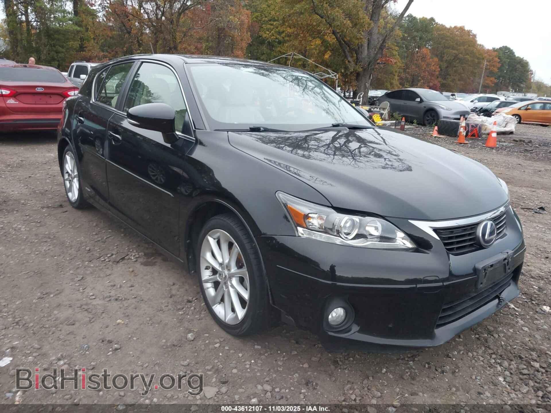 Photo JTHKD5BH9C2095081 - LEXUS CT 200H 2012