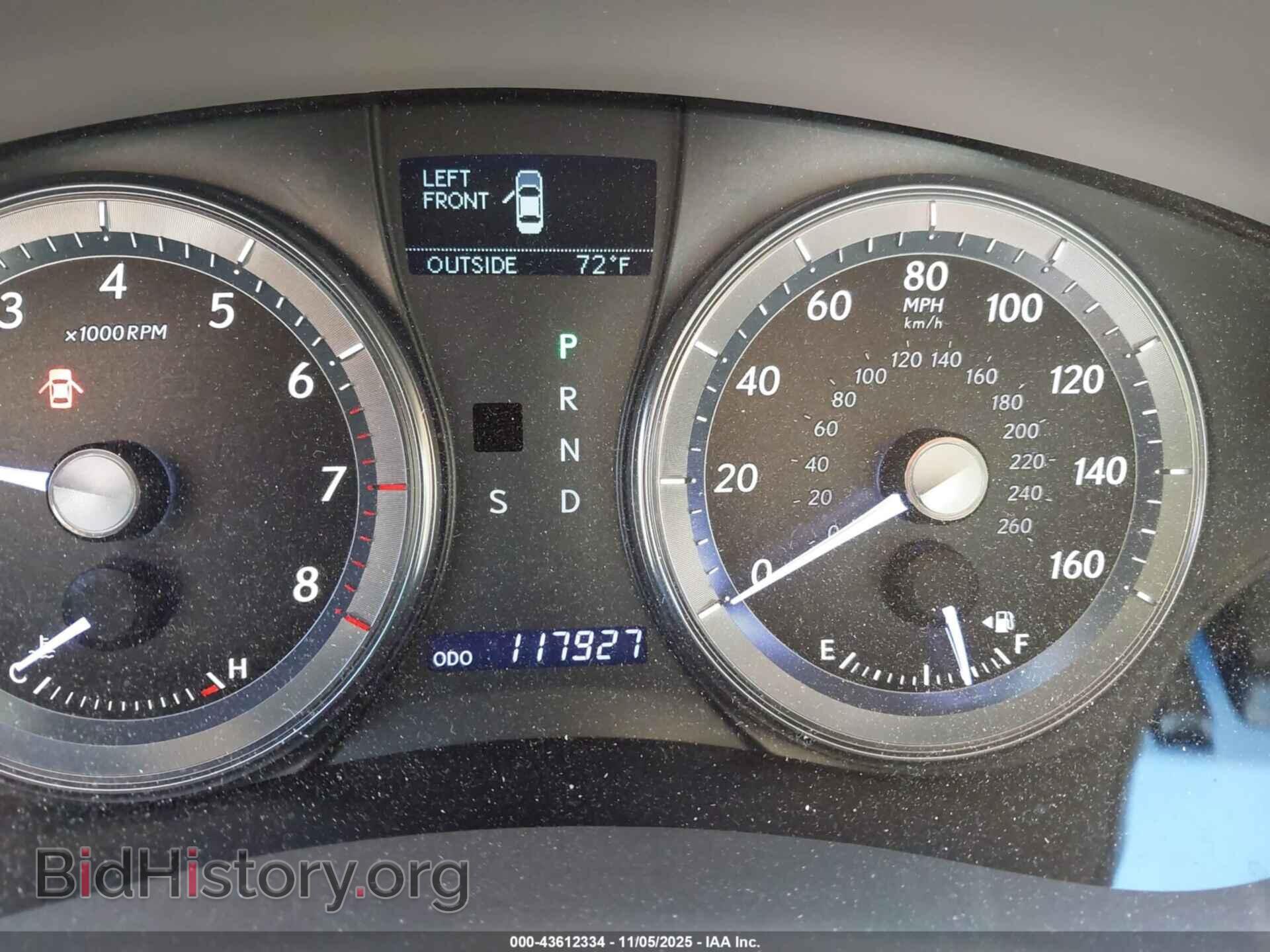 2012 LEXUS ES 350 - VIN: JTHBK1EG7C2492581 - Фото 7