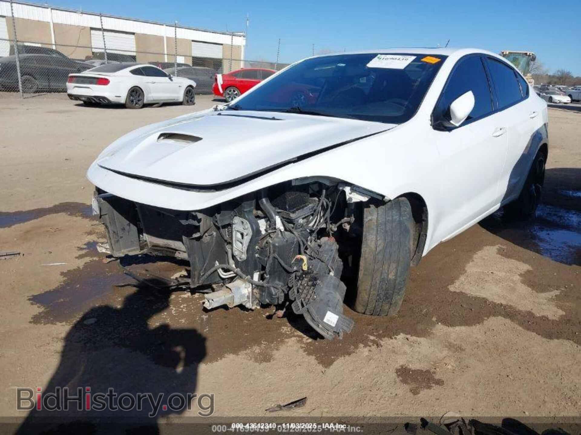 2016 DODGE DART - VIN: 1C3CDFEB8GD578756 - Фото 2