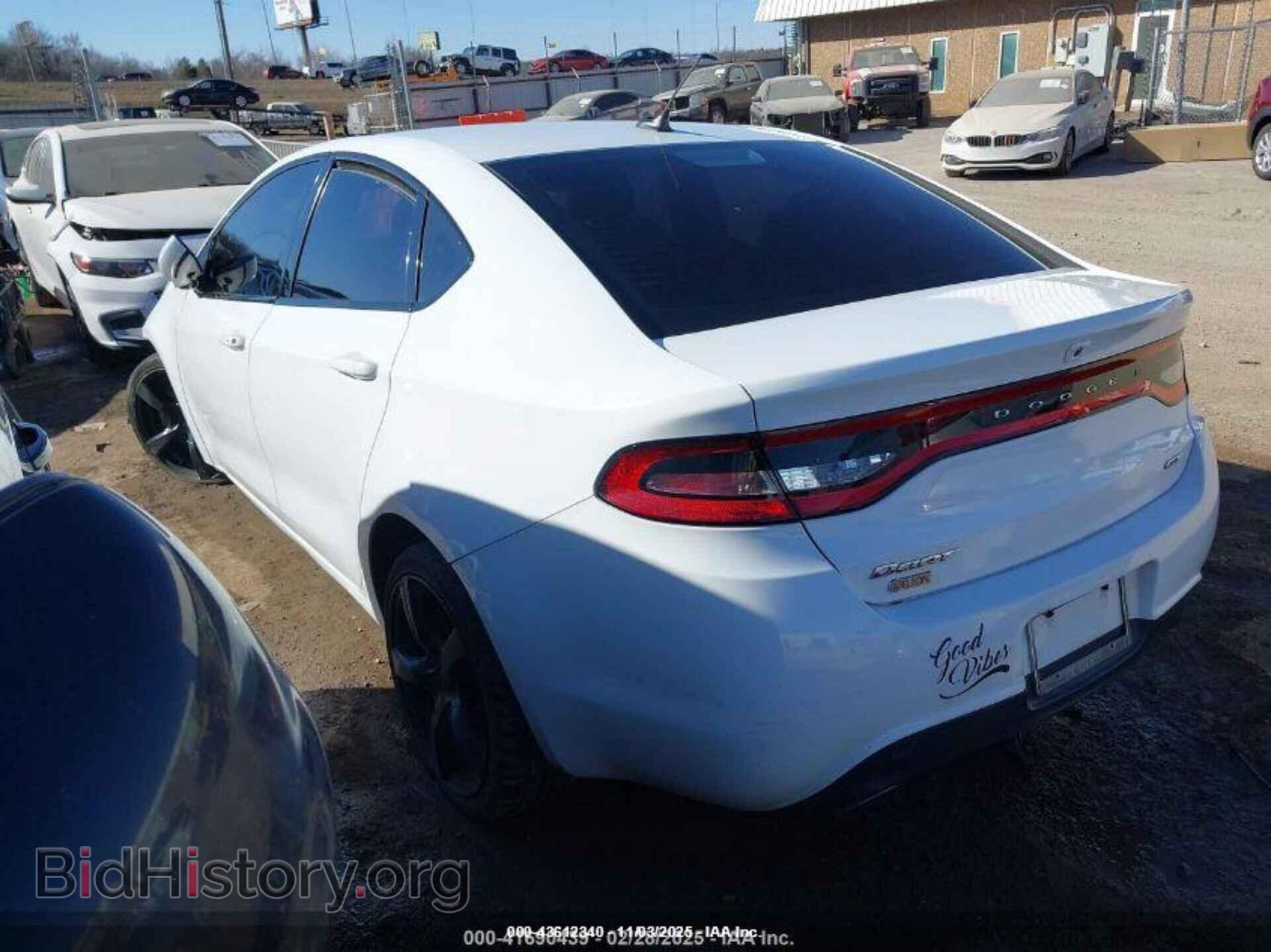 2016 DODGE DART - VIN: 1C3CDFEB8GD578756 - Фото 3