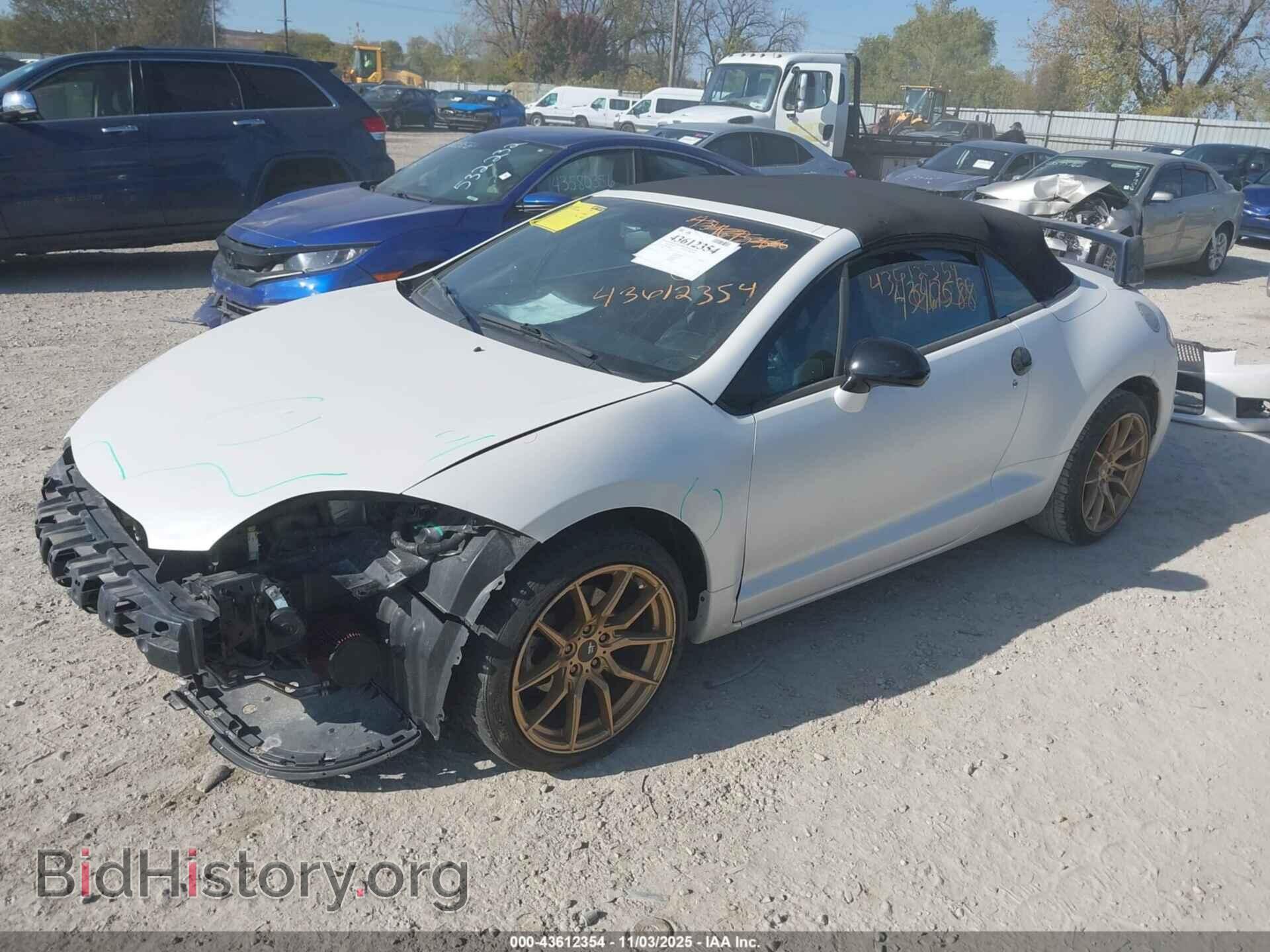 2012 MITSUBISHI ECLIPSE SPYDER - VIN: 4A37L3ET8CE008605 - Photo 2