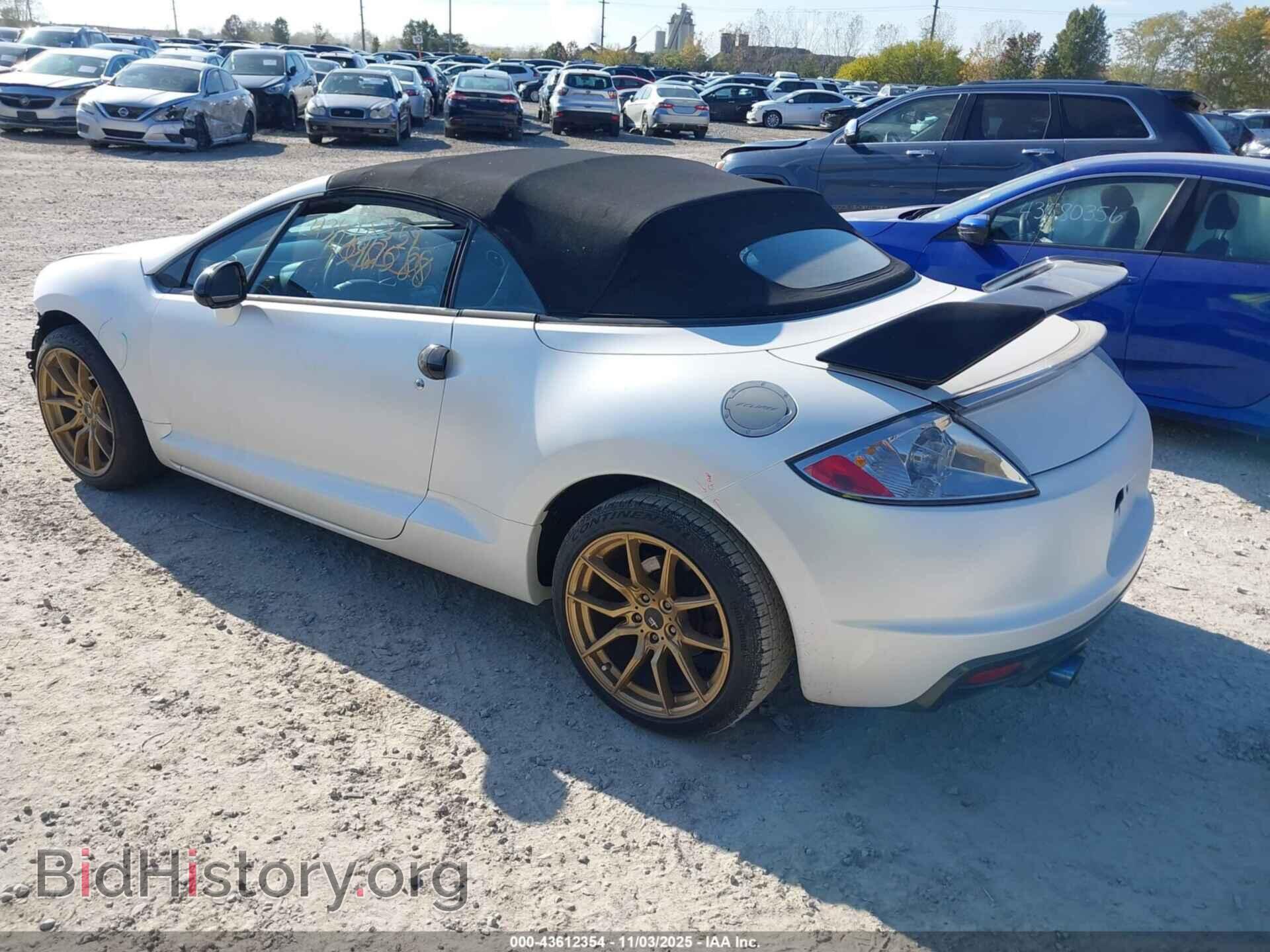 2012 MITSUBISHI ECLIPSE SPYDER - VIN: 4A37L3ET8CE008605 - Photo 3