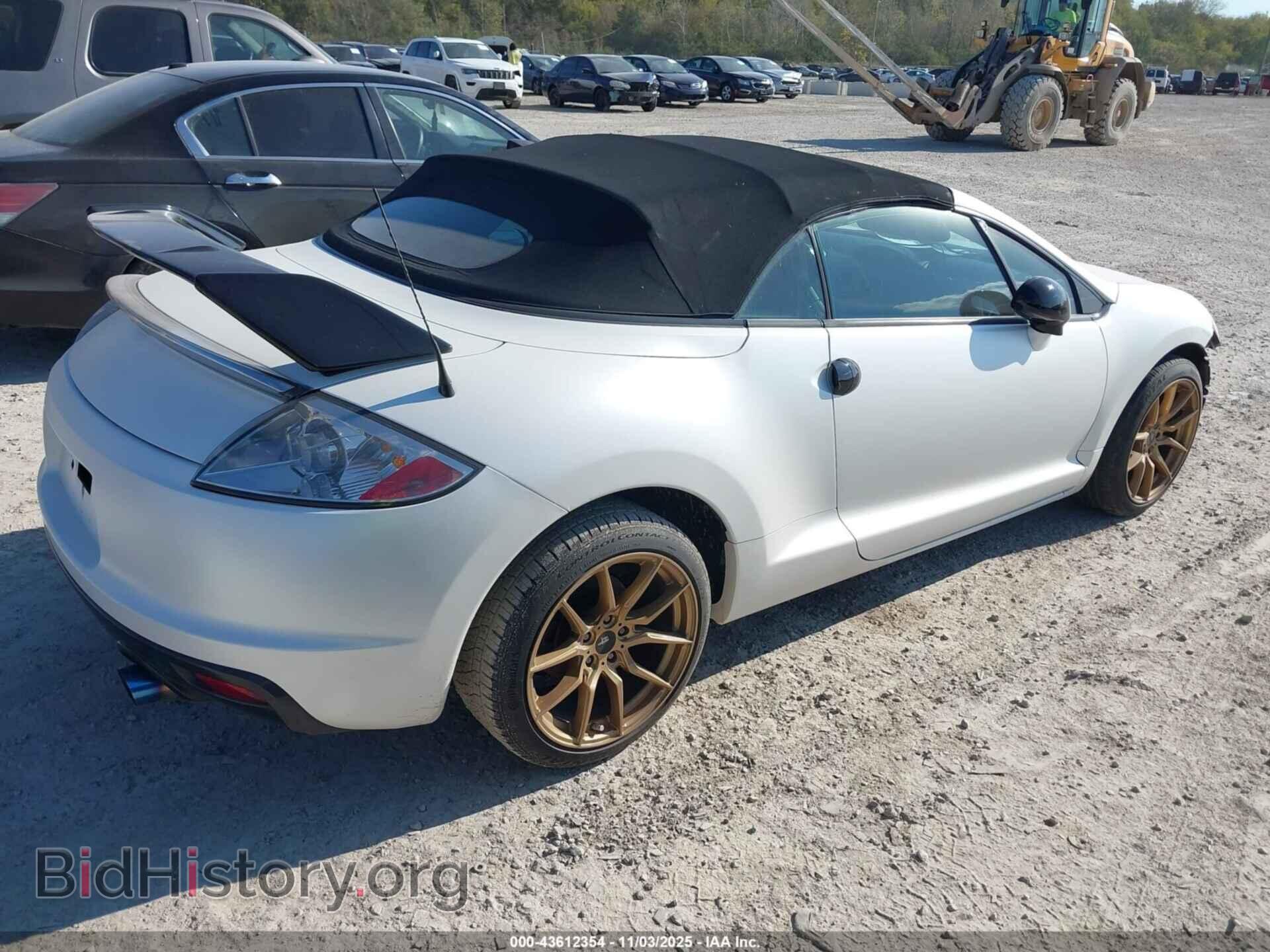 2012 MITSUBISHI ECLIPSE SPYDER - VIN: 4A37L3ET8CE008605 - Photo 4