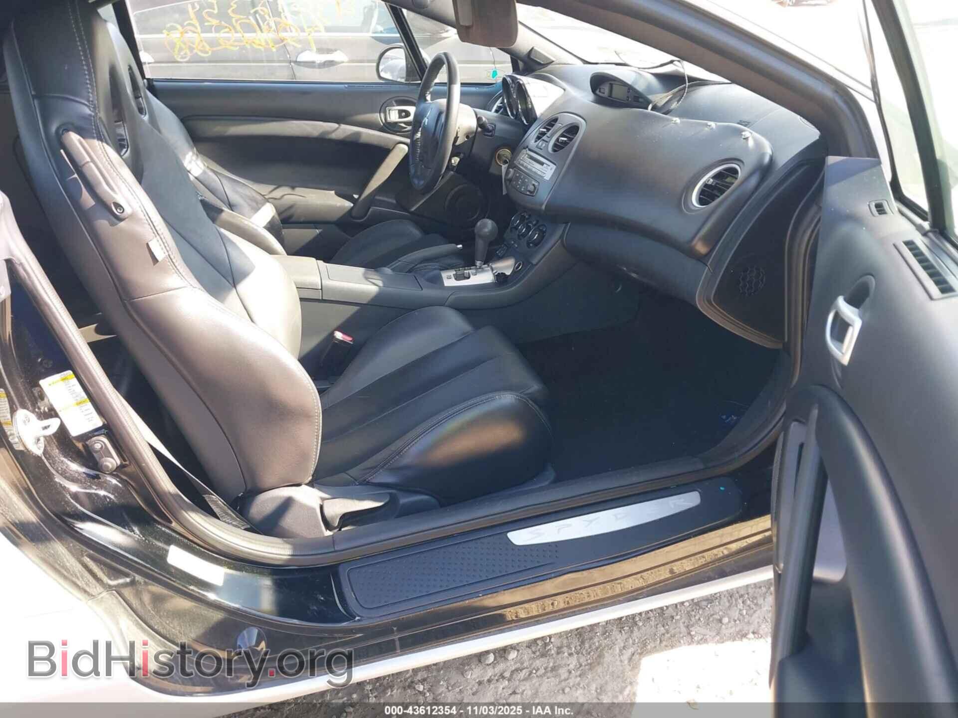 2012 MITSUBISHI ECLIPSE SPYDER - VIN: 4A37L3ET8CE008605 - Photo 5