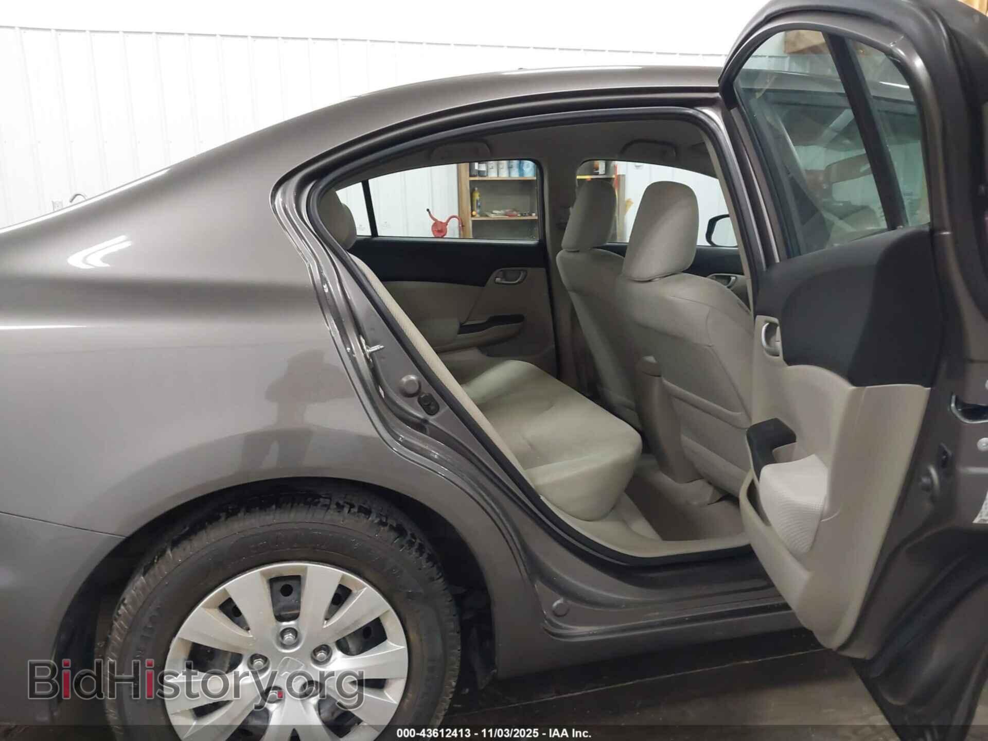 2012 HONDA CIVIC - VIN: 19XFB2F56CE110162 - Фото 8