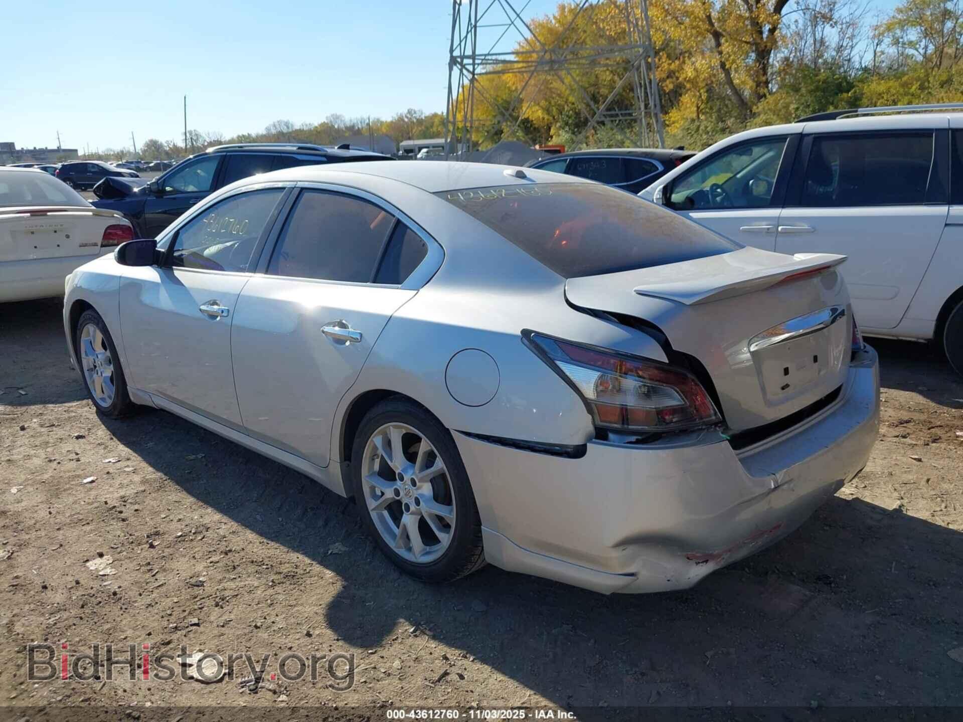 2012 NISSAN MAXIMA - VIN: 1N4AA5AP9CC856237 - Фото 3
