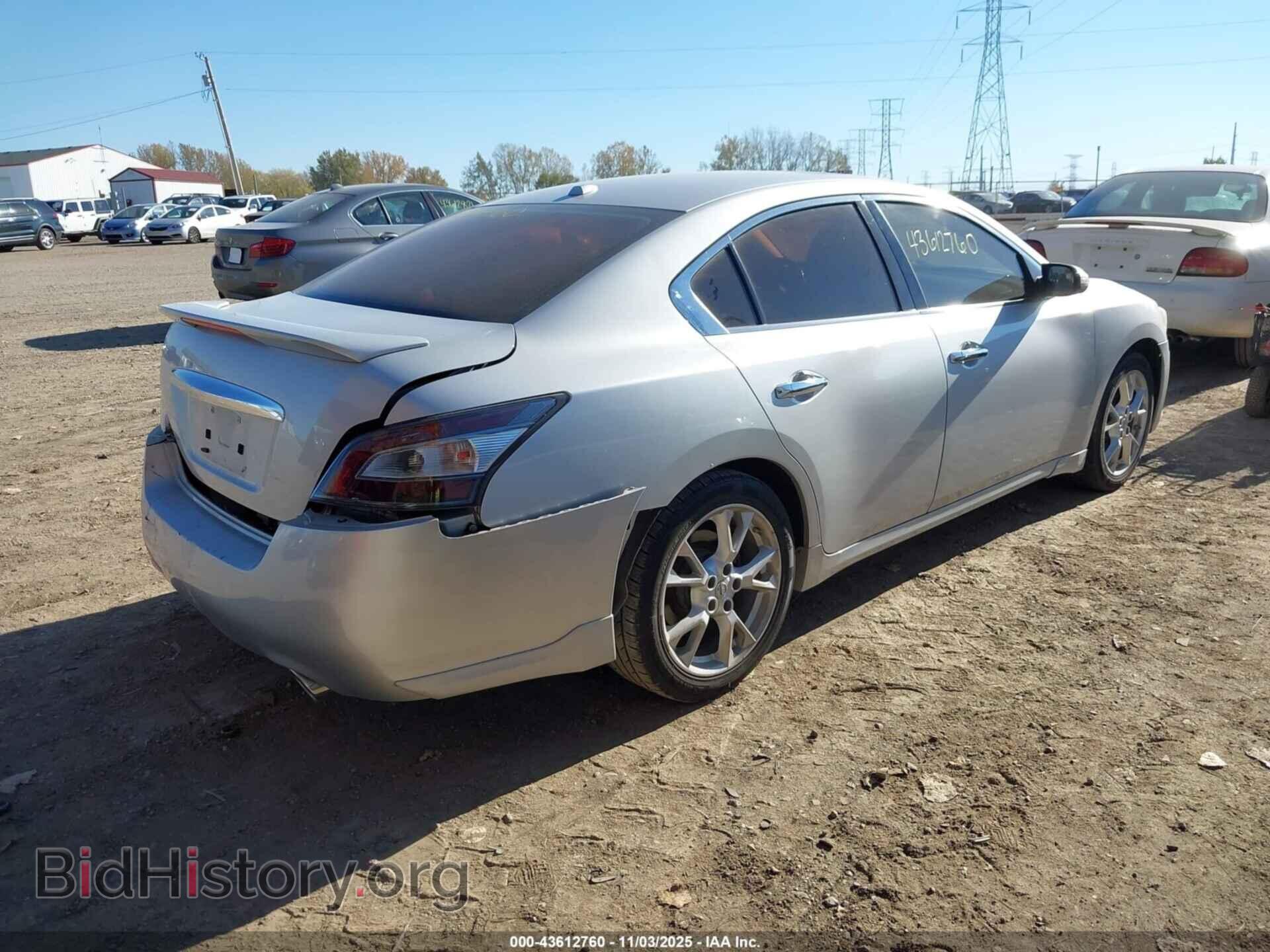 2012 NISSAN MAXIMA - VIN: 1N4AA5AP9CC856237 - Фото 4