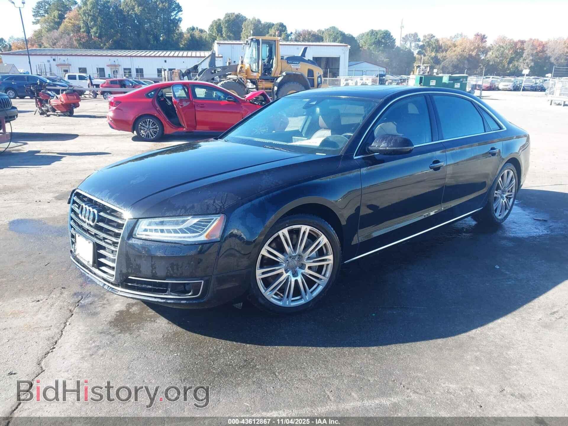 2015 AUDI A8 L - VIN: WAU3GAFD0FN008908 - Фото 2