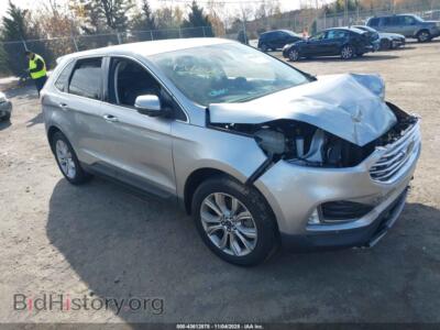 2022 Ford EDGE Titanium, серебристый — VIN 2FMPK4K99NBA94893, IAAI
