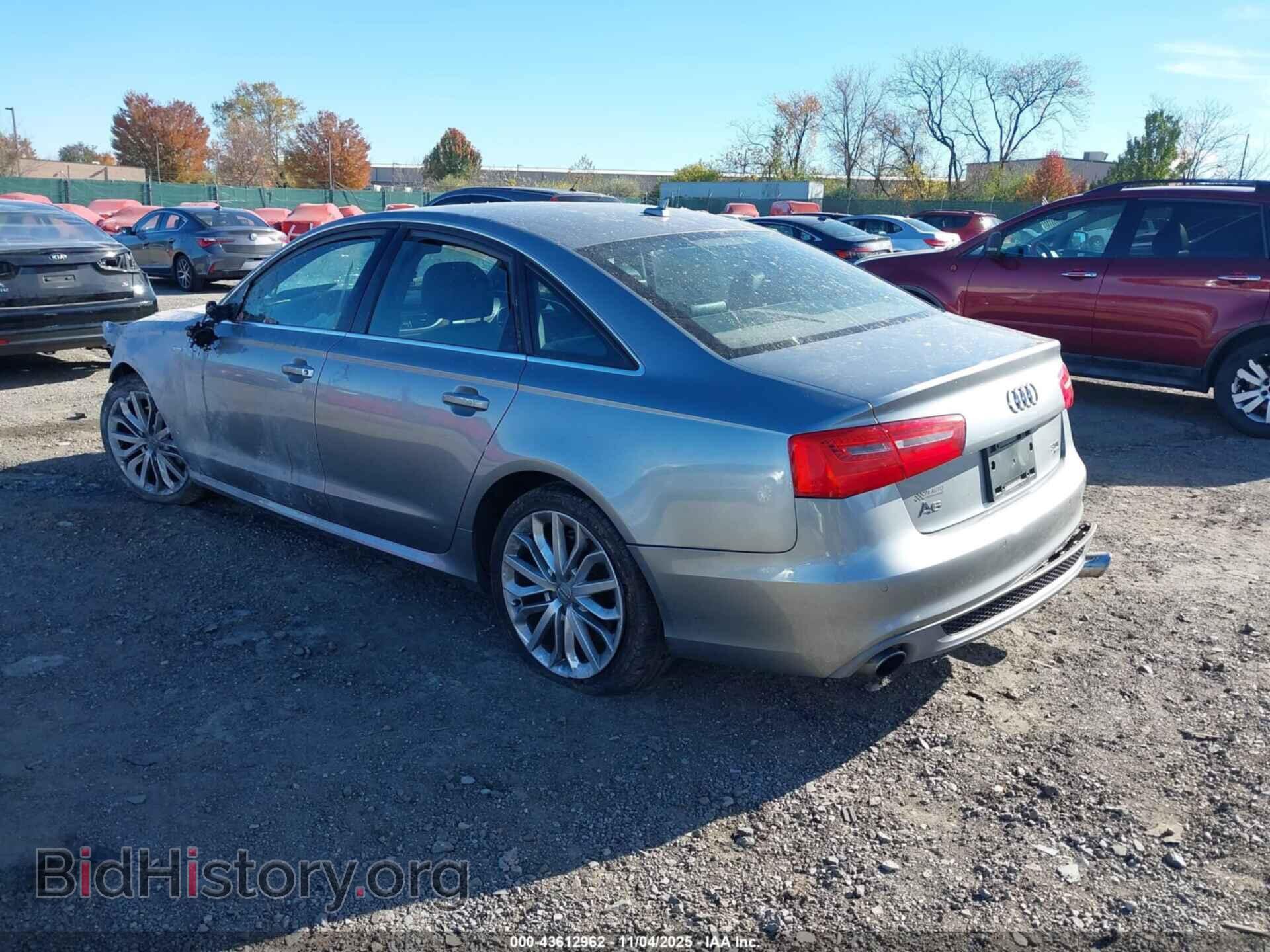2014 AUDI A6 - VIN: WAUHGAFC7EN122500 - Фото 3