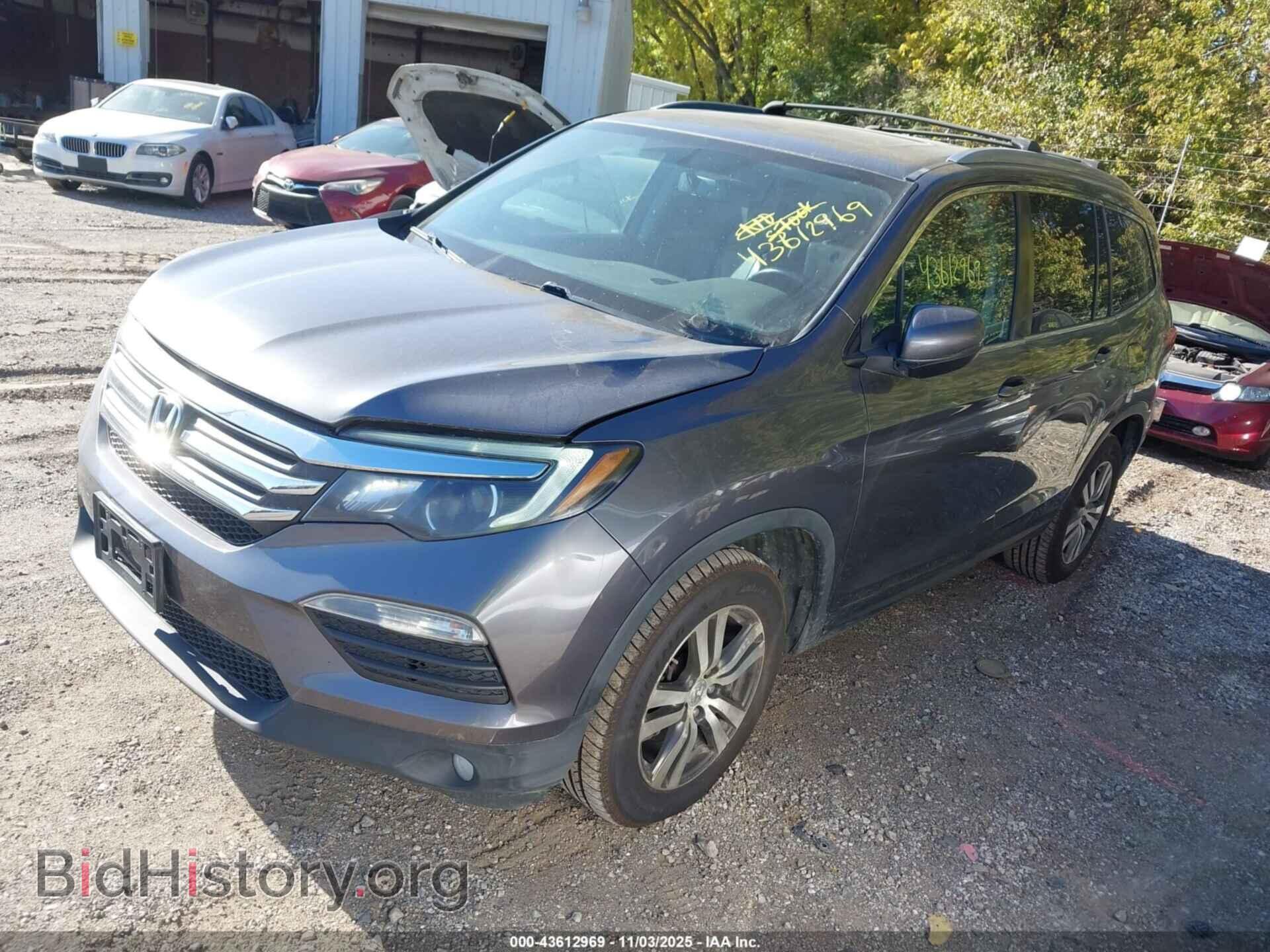 2016 HONDA PILOT - VIN: 5FNYF6H59GB102154 - Фото 2