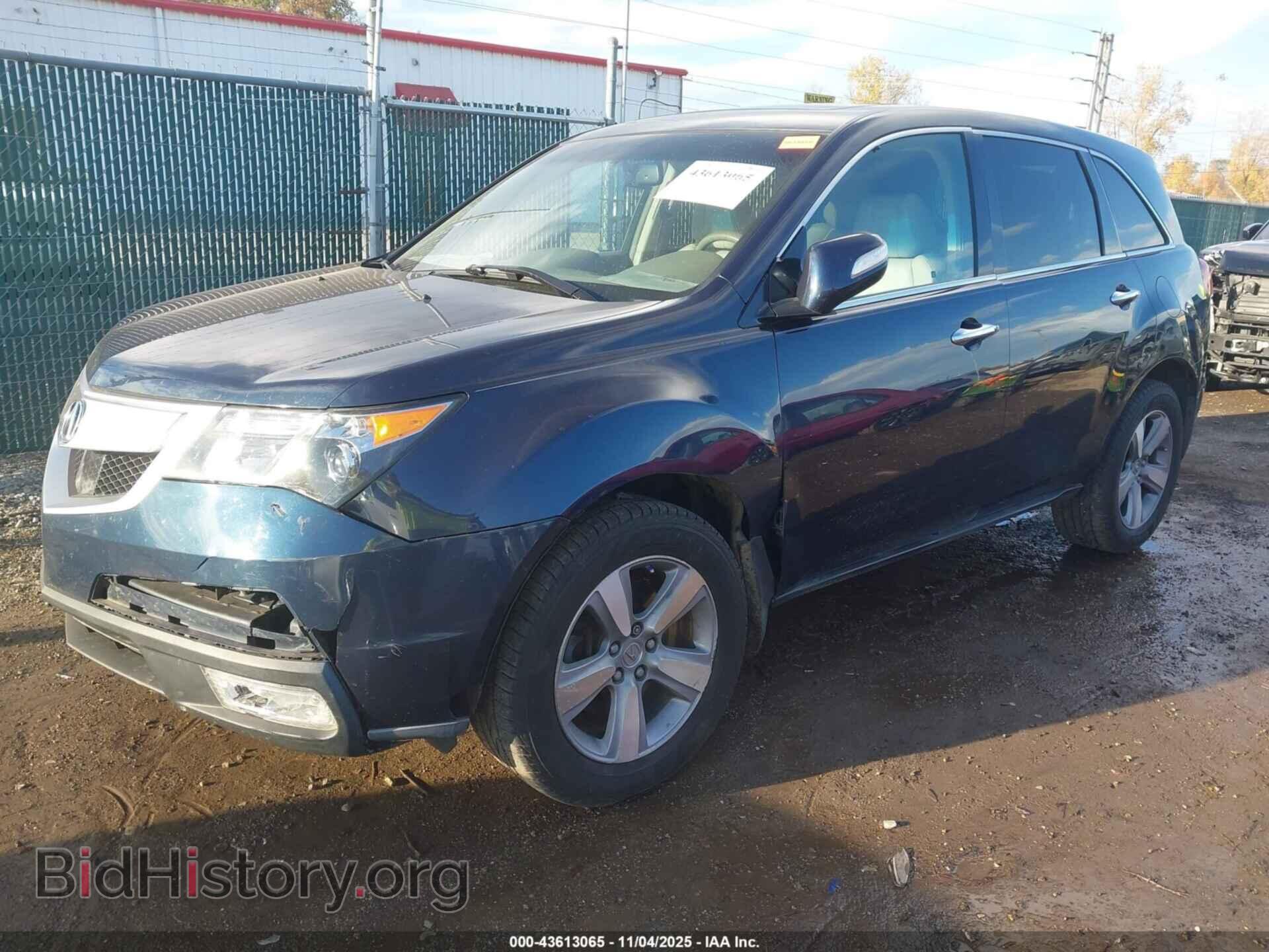 2012 ACURA MDX - VIN: 2HNYD2H34CH530709 - Фото 2