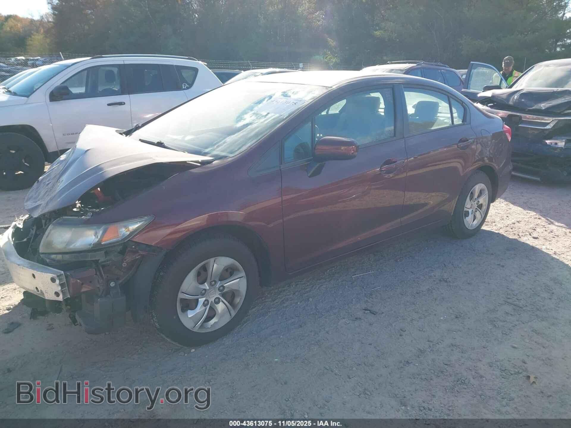 2015 HONDA CIVIC - VIN: 19XFB2F52FE253145 - Фото 2