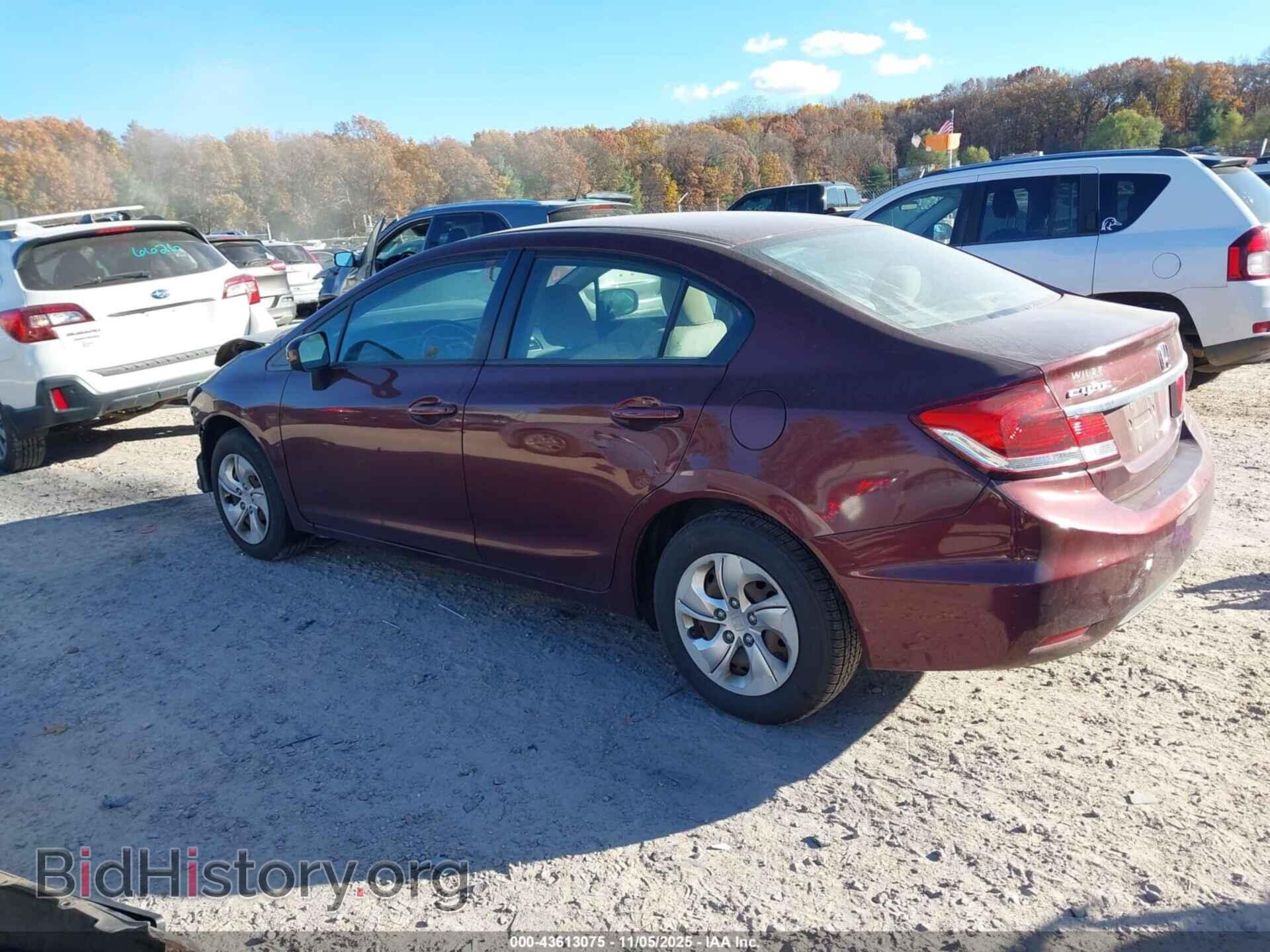 2015 HONDA CIVIC - VIN: 19XFB2F52FE253145 - Фото 3