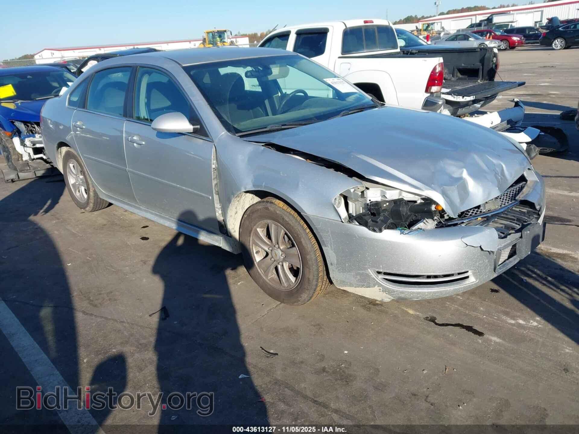 Фотография 2G1WF5E3XC1209465 - CHEVROLET IMPALA 2012