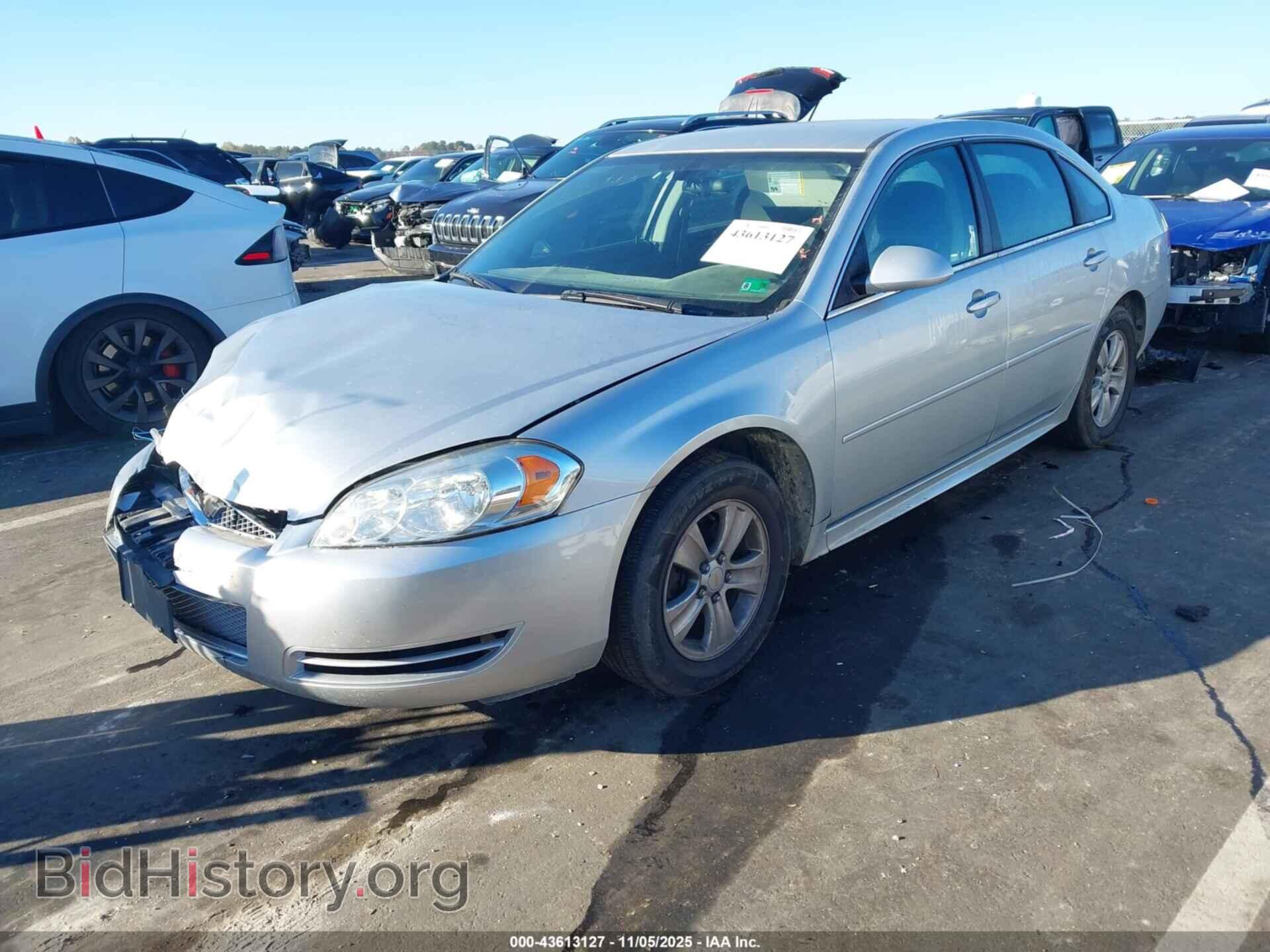 2012 CHEVROLET IMPALA - VIN: 2G1WF5E3XC1209465 - Фото 2