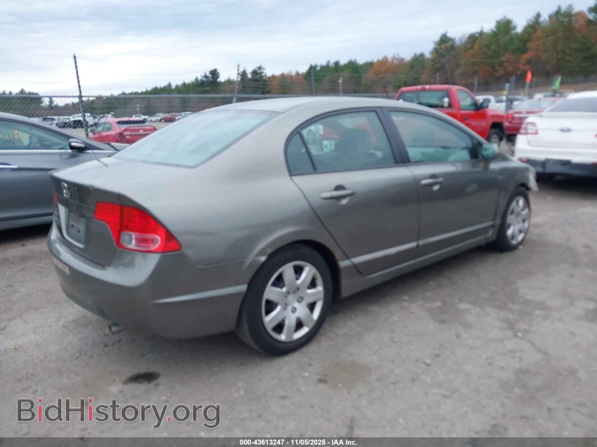 2007 HONDA CIVIC - VIN: 2HGFA15587H308705 - Фото 4
