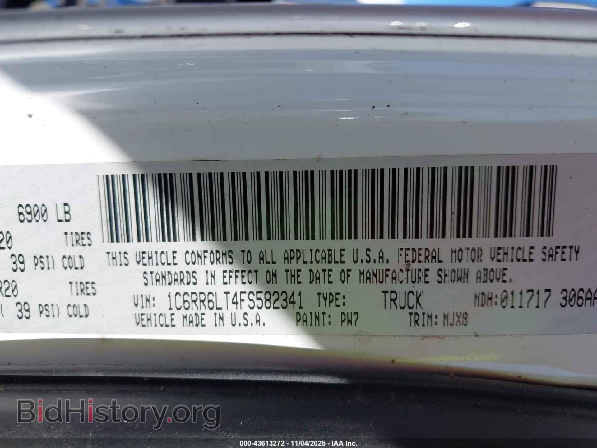 2015 RAM 1500 - VIN: 1C6RR6LT4FS582341 - Фото 9