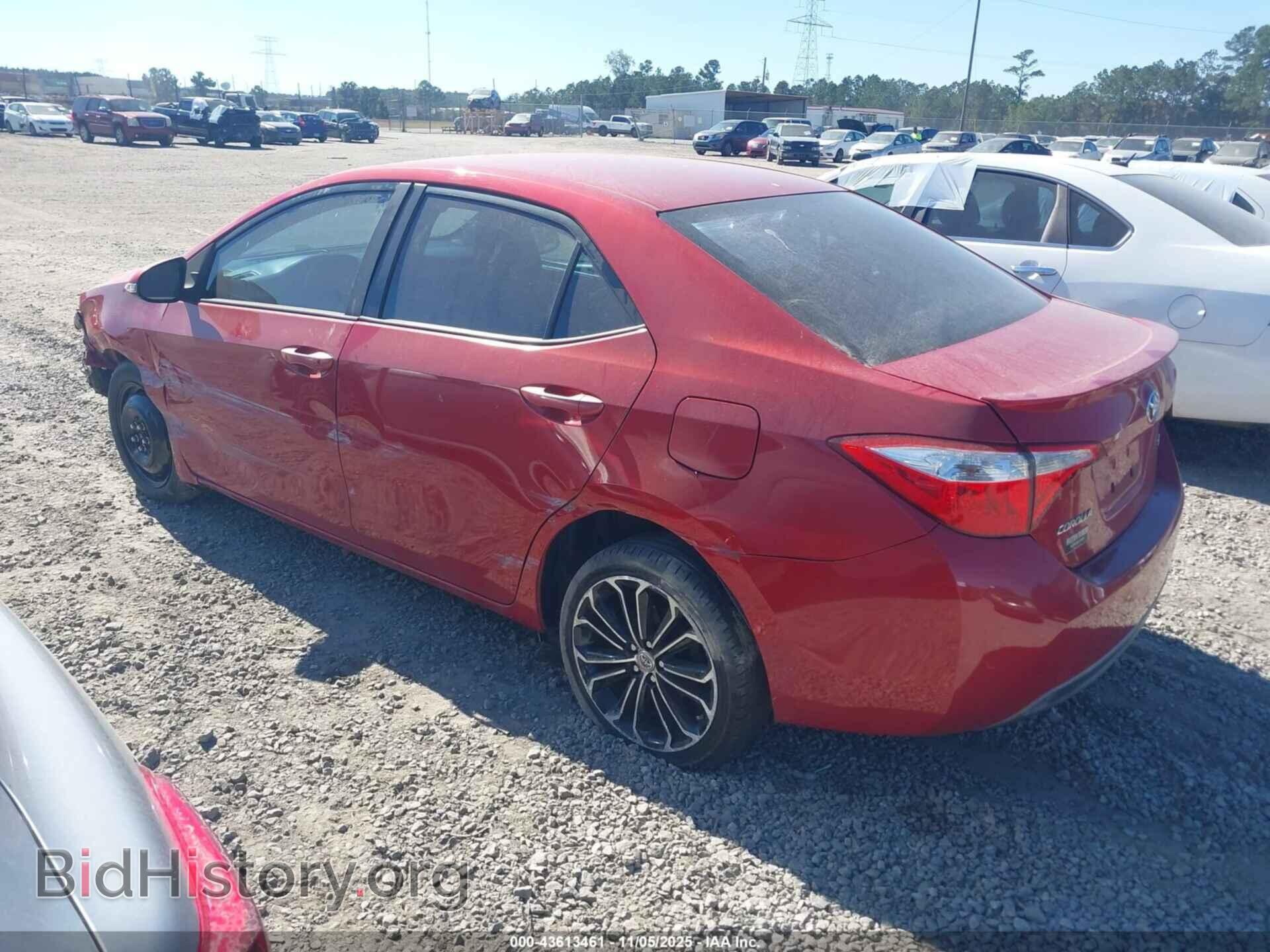 2016 TOYOTA COROLLA - VIN: 2T1BURHEXGC497110 - Фото 3