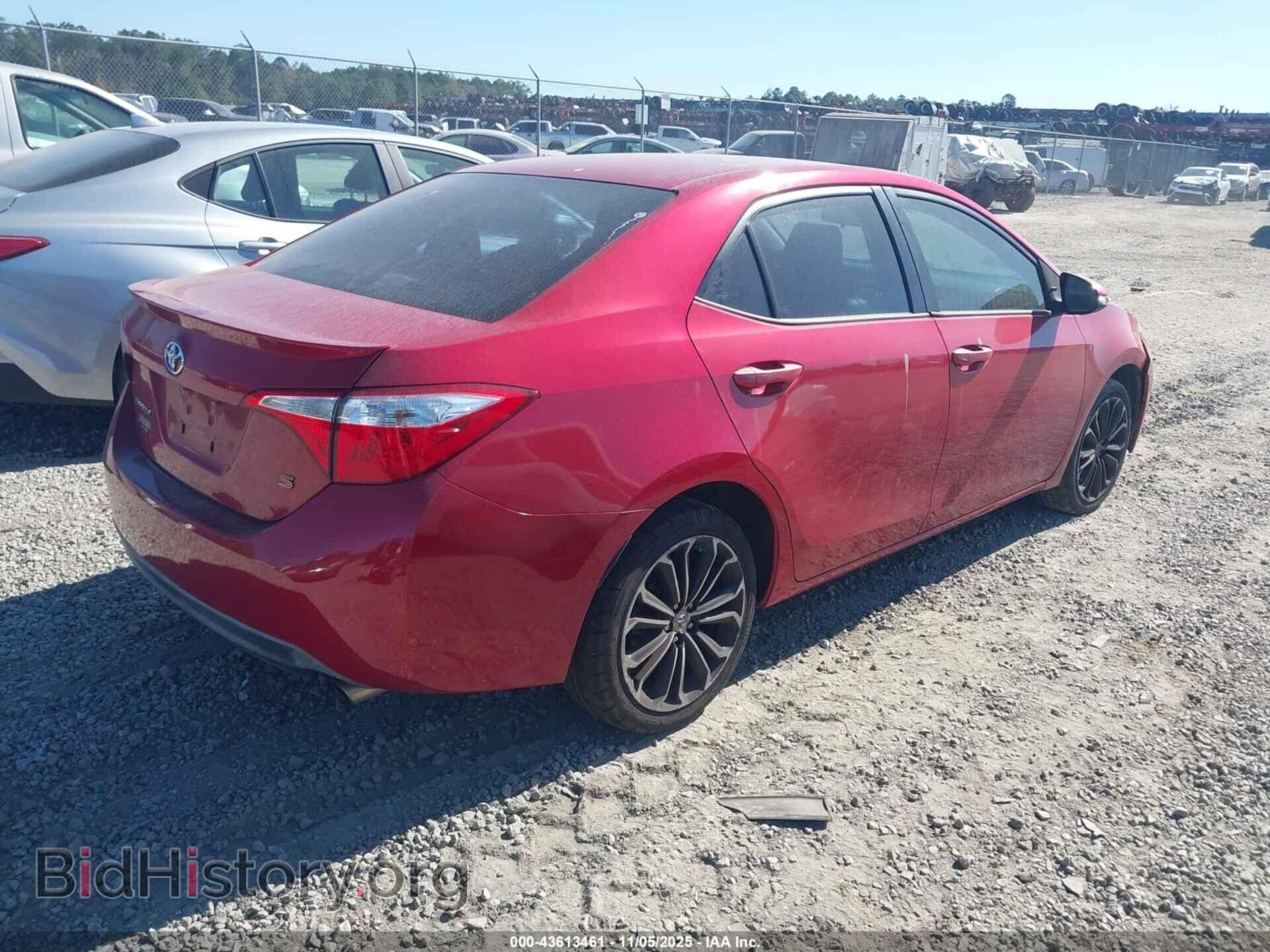 2016 TOYOTA COROLLA - VIN: 2T1BURHEXGC497110 - Фото 4