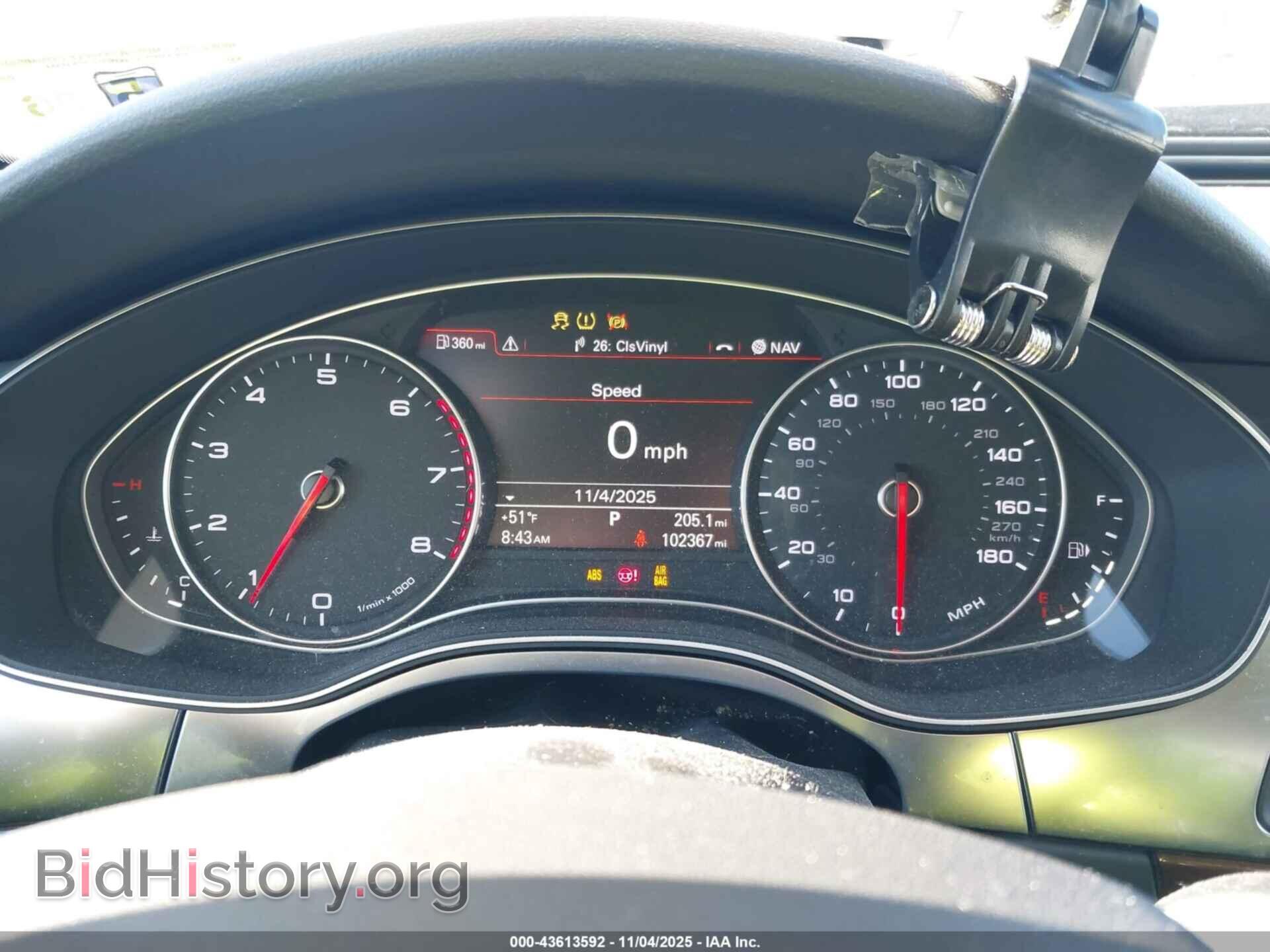 2013 AUDI A6 - VIN: WAUGFAFC9DN121832 - Фото 7