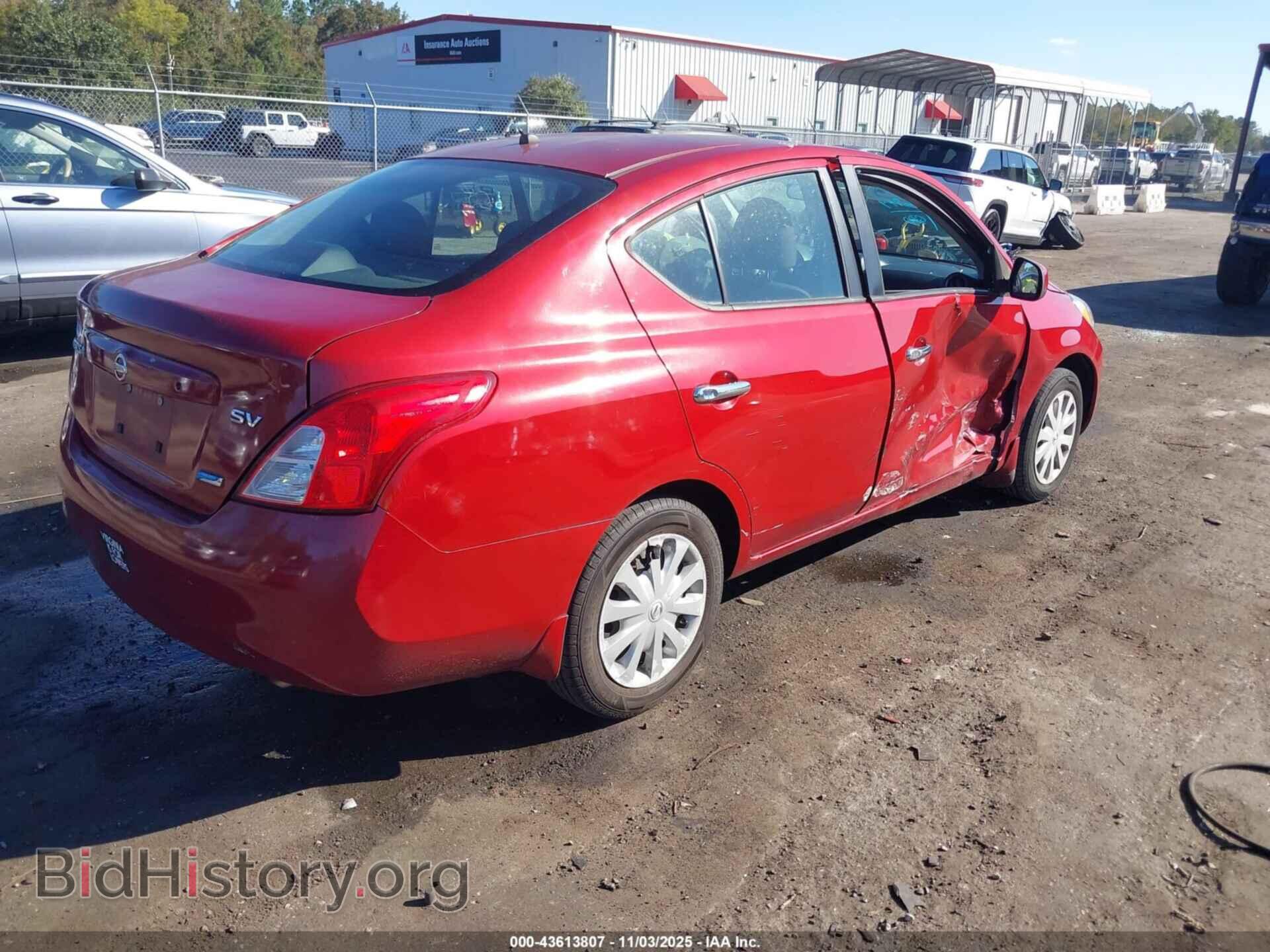 2012 NISSAN VERSA - VIN: 3N1CN7AP4CL865356 - Фото 4