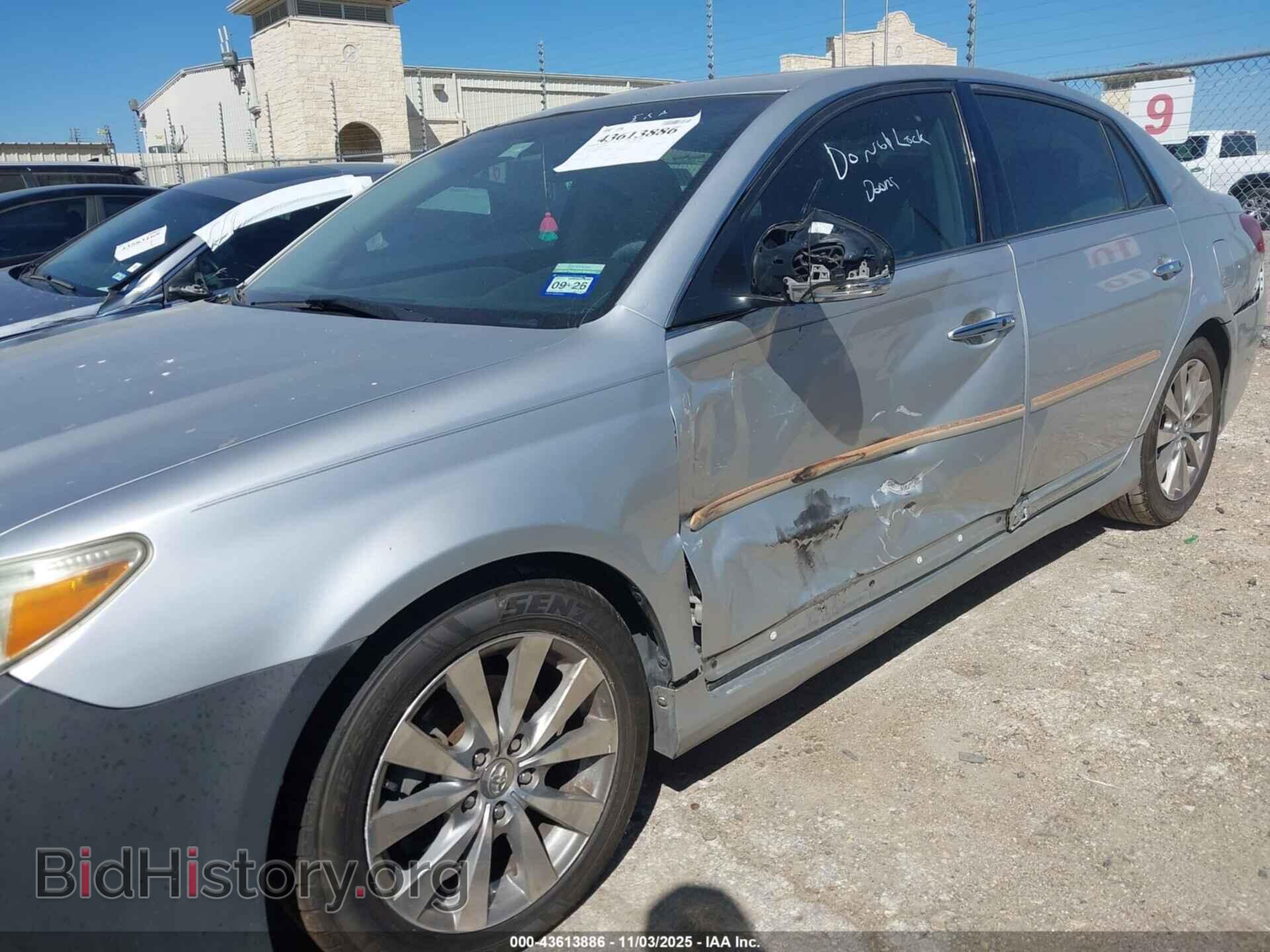 2011 TOYOTA AVALON - VIN: 4T1BK3DBXBU427239 - Фото 6