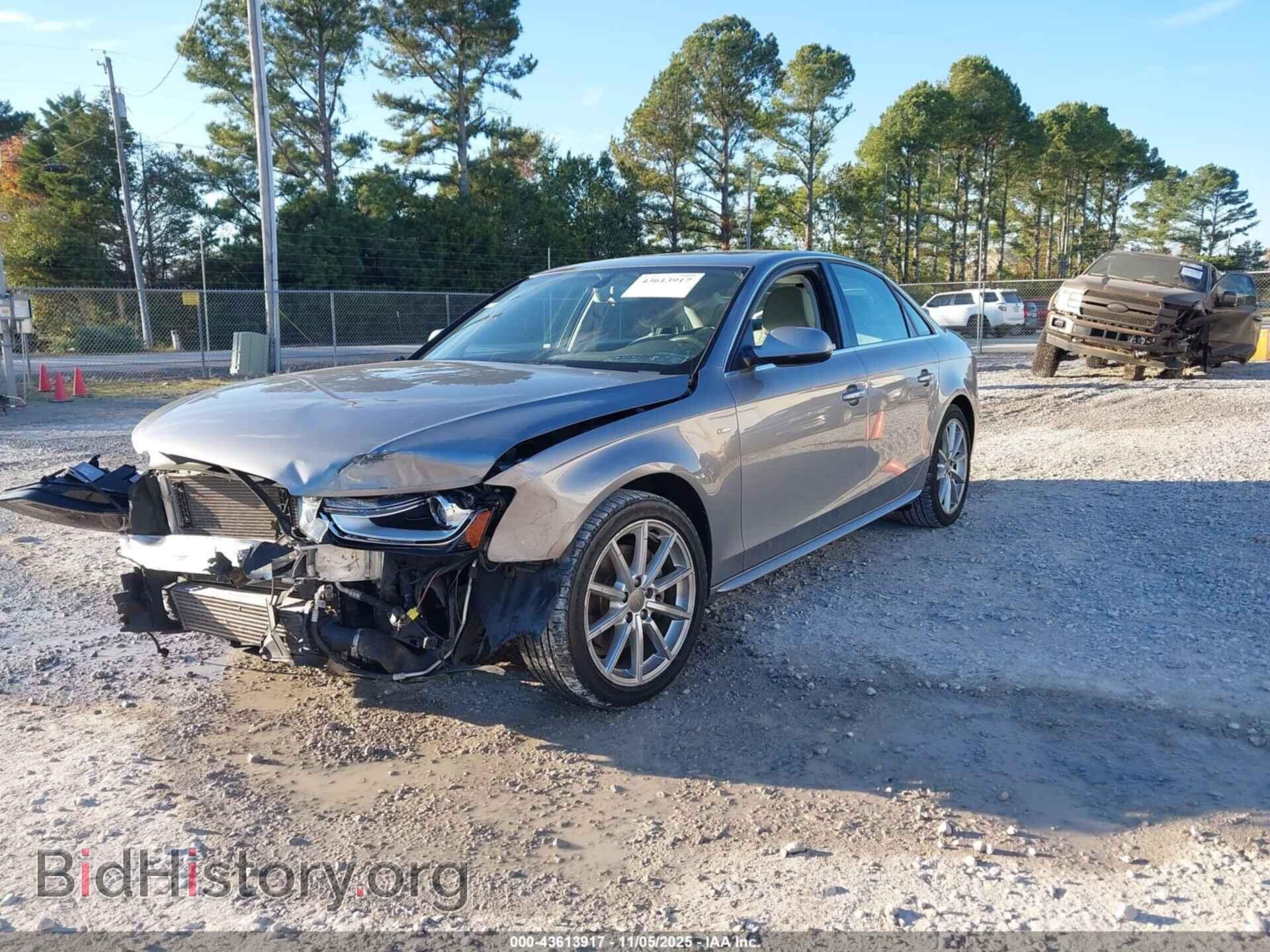 2016 AUDI A4 - VIN: WAUBFAFL5GN016932 - Фото 2
